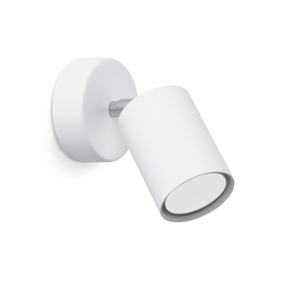 Lemmi Minimalist Steel Wall Lamp GU10 White