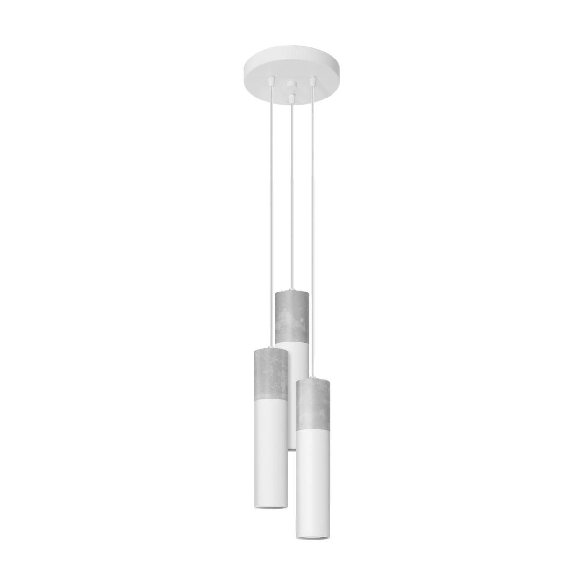 Pendant lamp Steel, concrete Borgio modern Design GU10