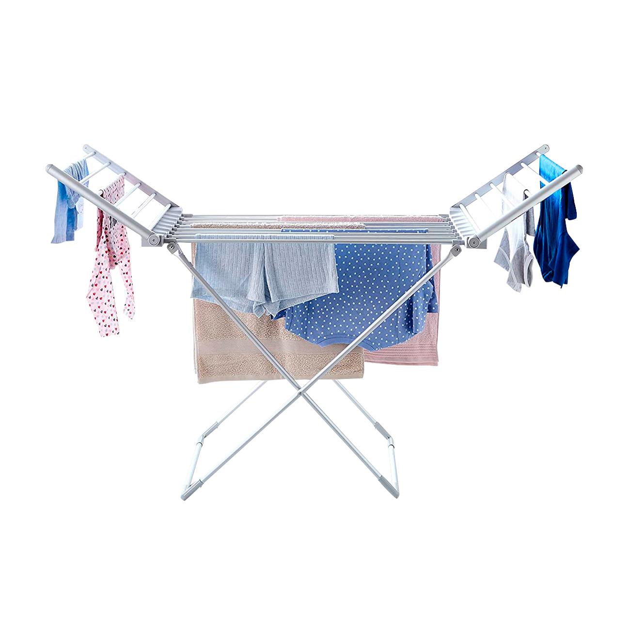 Neo Electric Heated Winged Clothes Airer Drying Rack