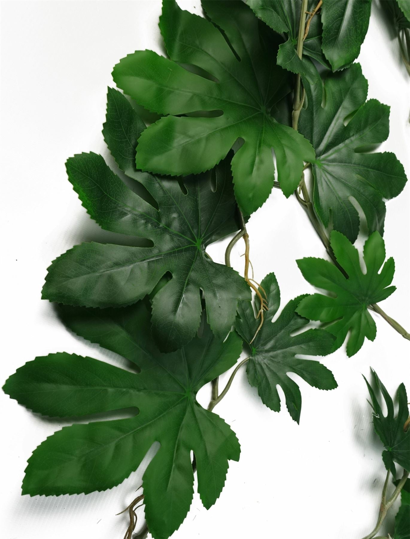 Leaf 110cm Artificial Trailing Hanging Aralia Plant, Realistic Large Leaf Trailing Foliage, No Planter Included