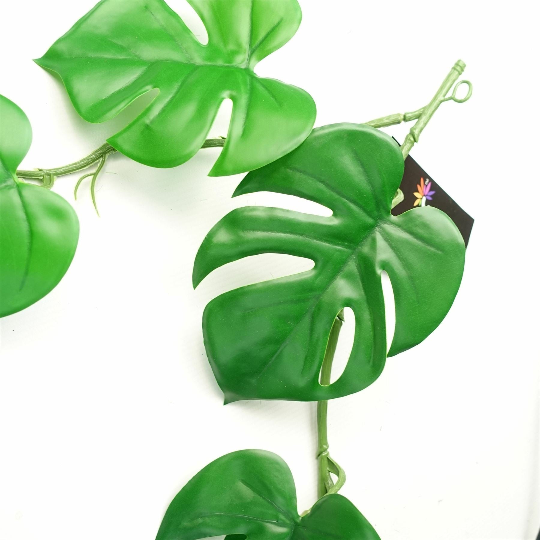 Leaf 180cm Artificial Hanging Monstera Plant, Realistic Green Cheese Plant