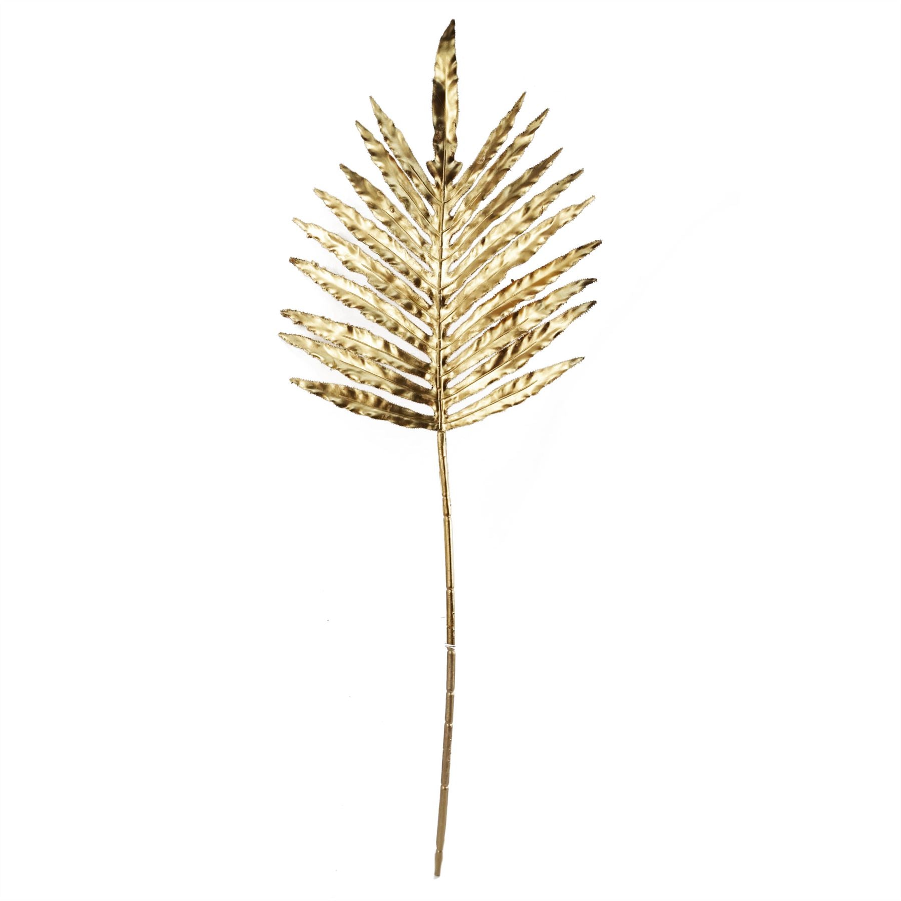 Pack of 6 Gold Artificial Monstera Cheese Plant Leaves 95cm