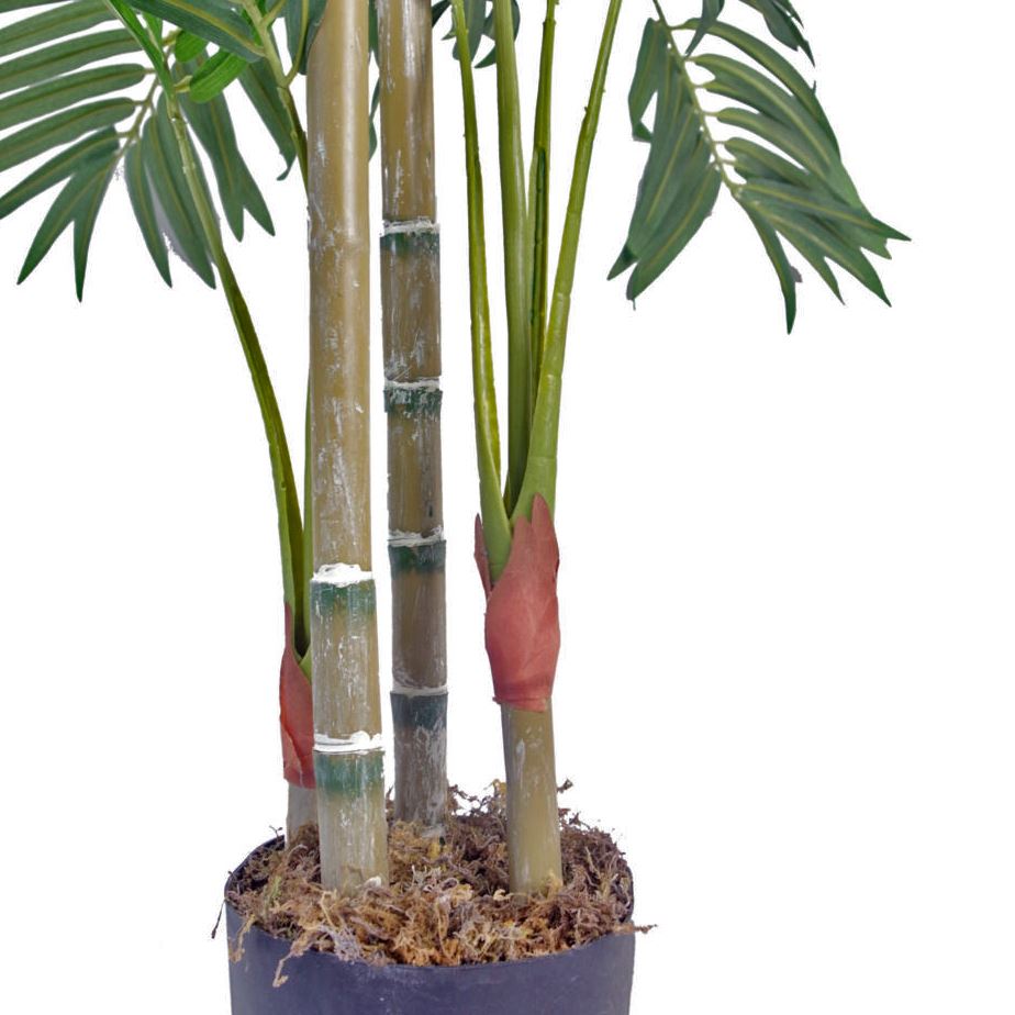 Leaf 120cm Realistic Artificial Palm Tree in Pot