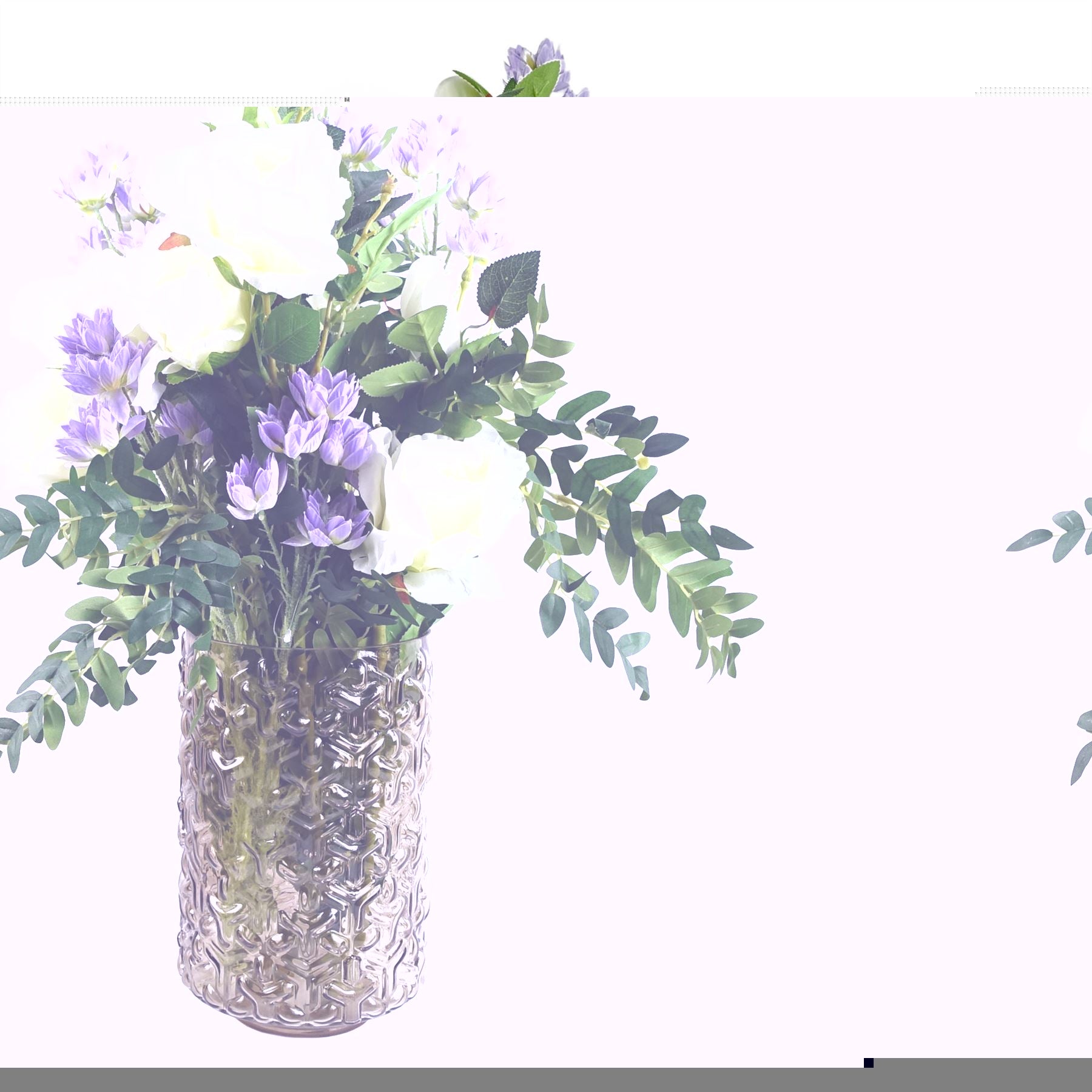 Leaf Pack of 6 Artificial Fern Foliage Stems 100cm