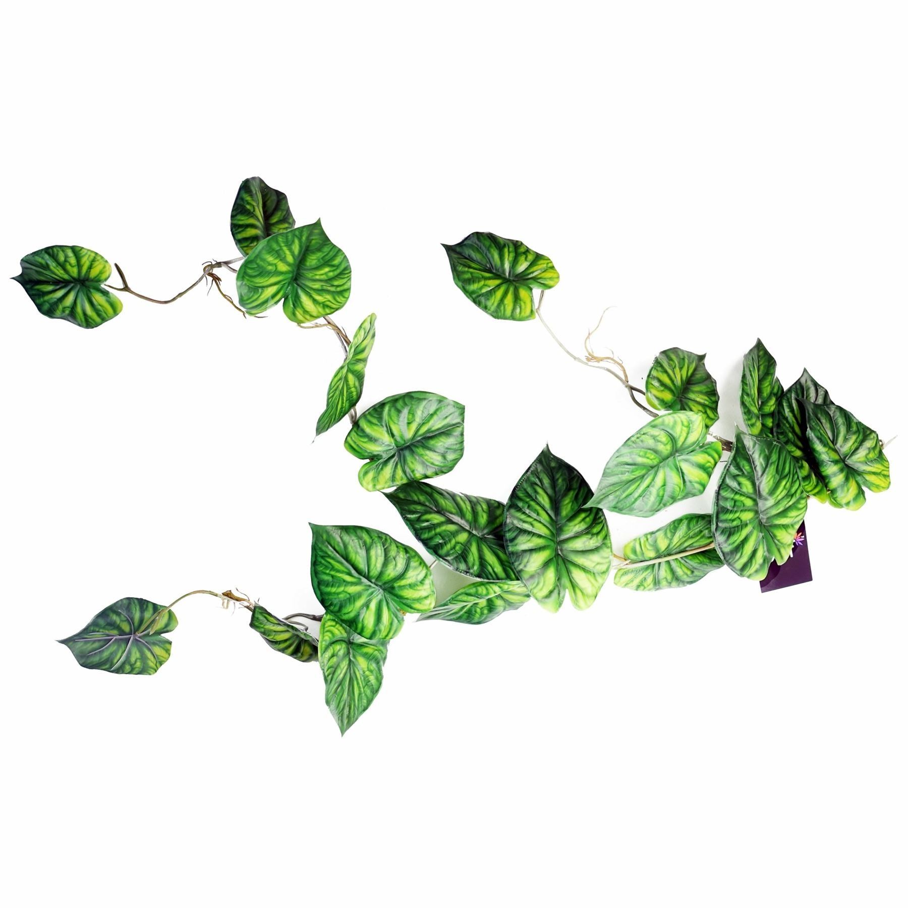 Leaf 120cm Artificial Trailing Hanging Alocasia Dragon Scale Plant Realistic Natural Look