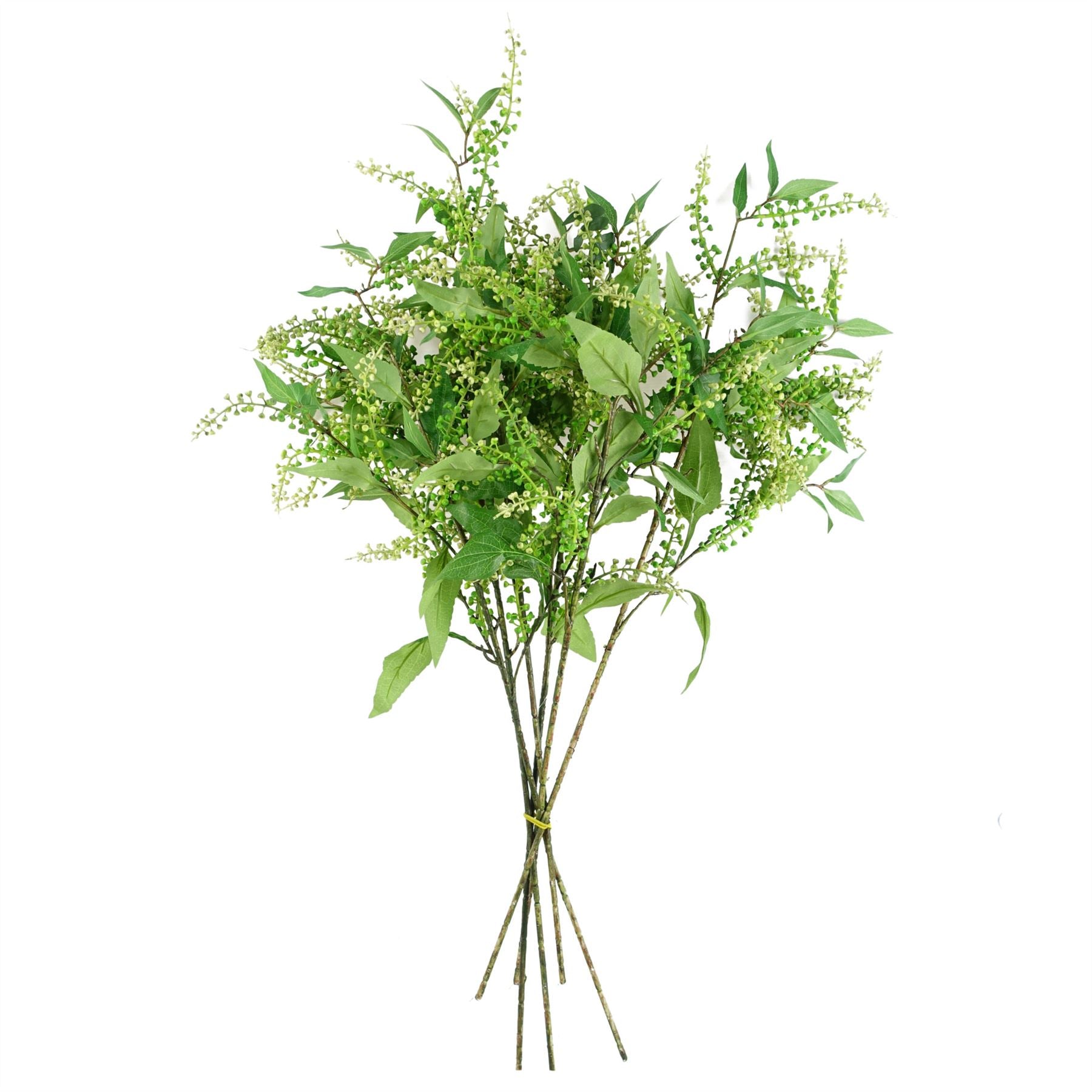 Leaf 85cm Artificial Green Foliage Spray with Silk Leaves
