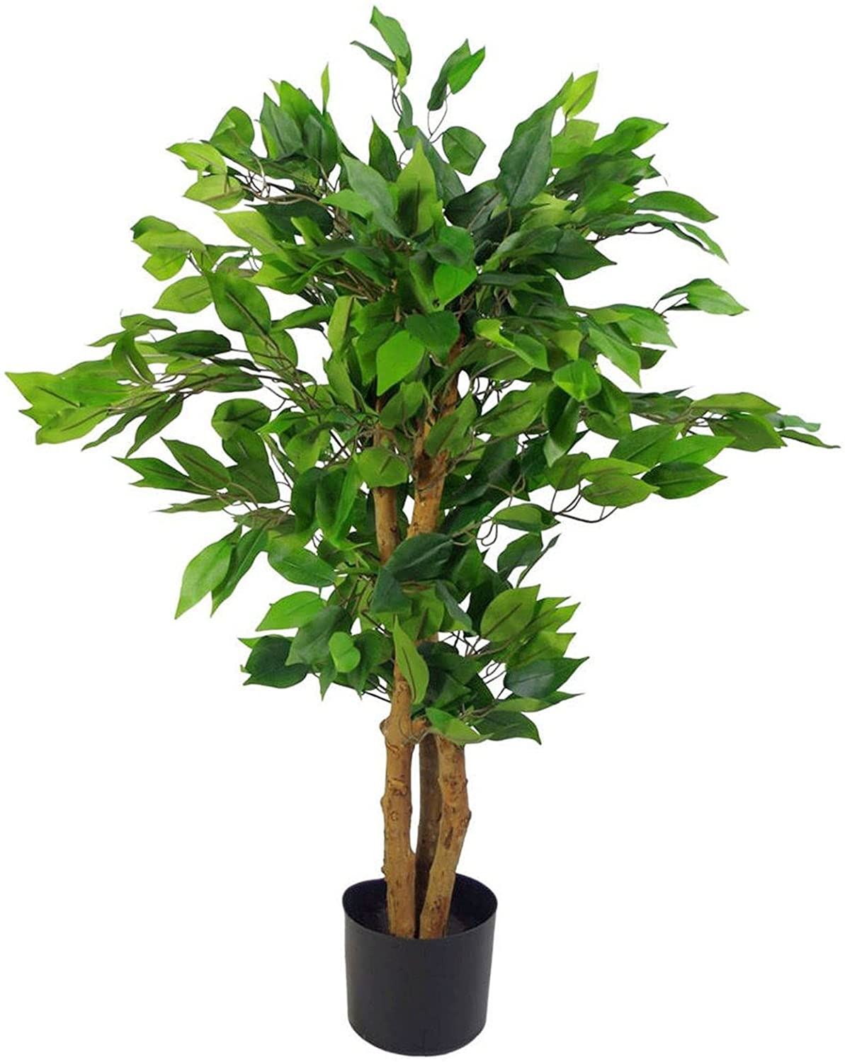 Leaf 90cm Realistic Artificial Ficus Tree with Botanically Accurate Foliage