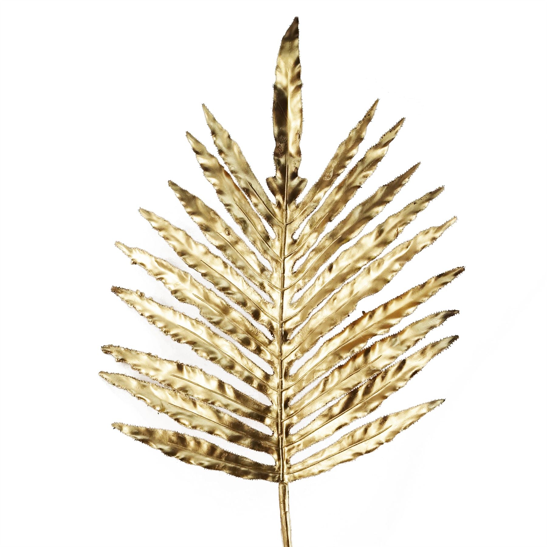 Gold Artificial Palm Leaves 95cm Wired for Arrangements and Decorations
