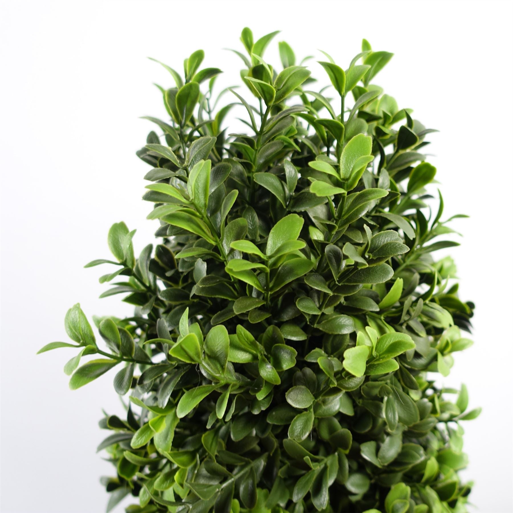 Leaf 120cm Artificial Spiral Buxus Topiary Tree UV Resistant Outdoor Potted