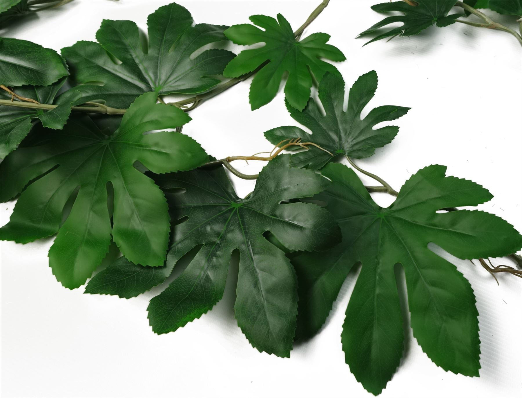 Pack of 6 Artificial Hanging Trailing Aralia Plant 110cm
