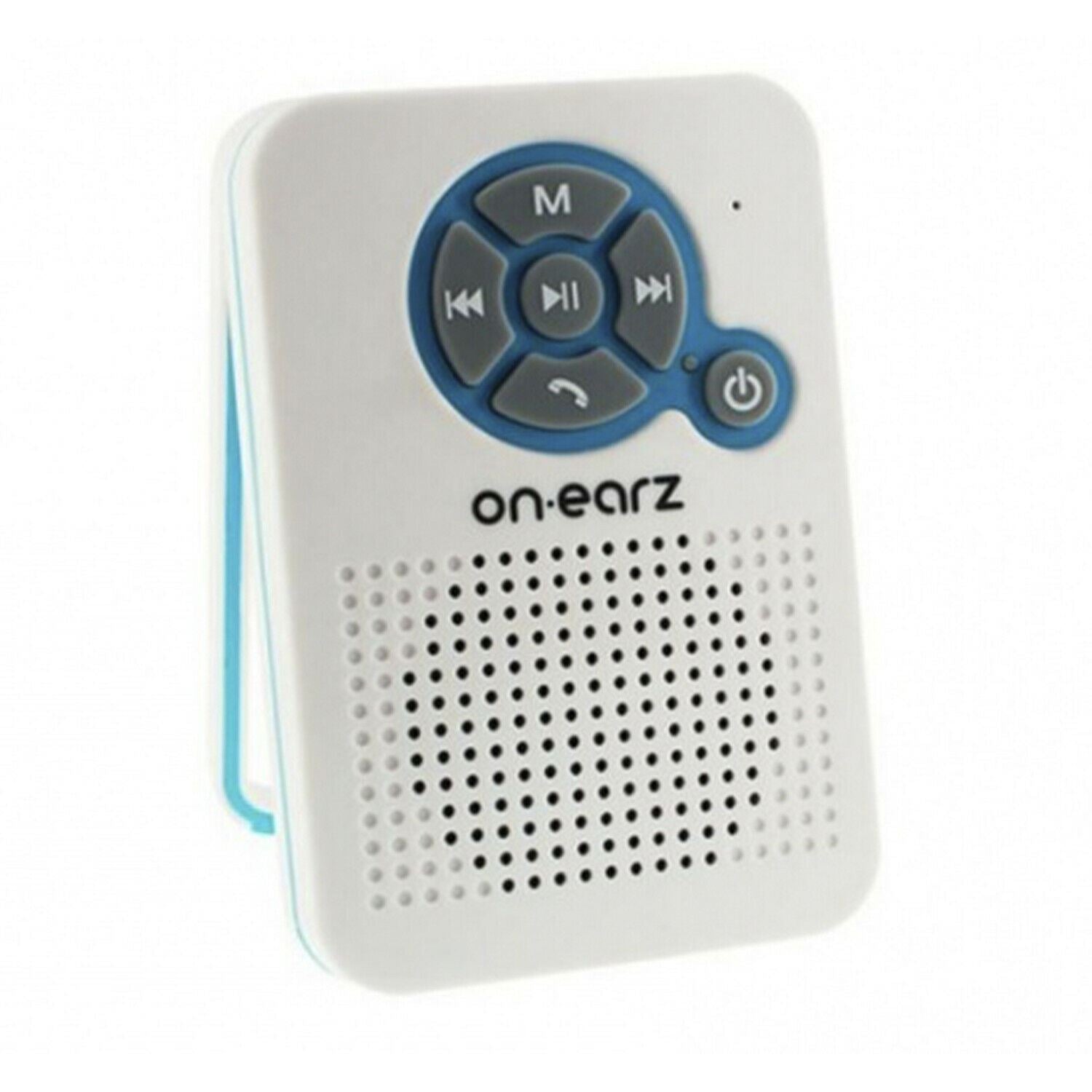 On Earz Parleur Waterproof Wireless Bluetooth Shower Speaker with FM Radio