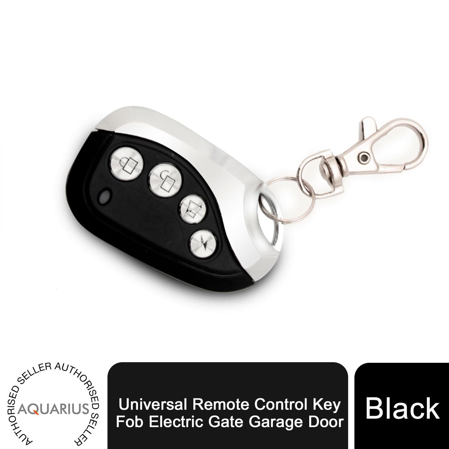 Aquarius Wireless Universal Remote Control Key Fob for Electric Gates and Garage Doors