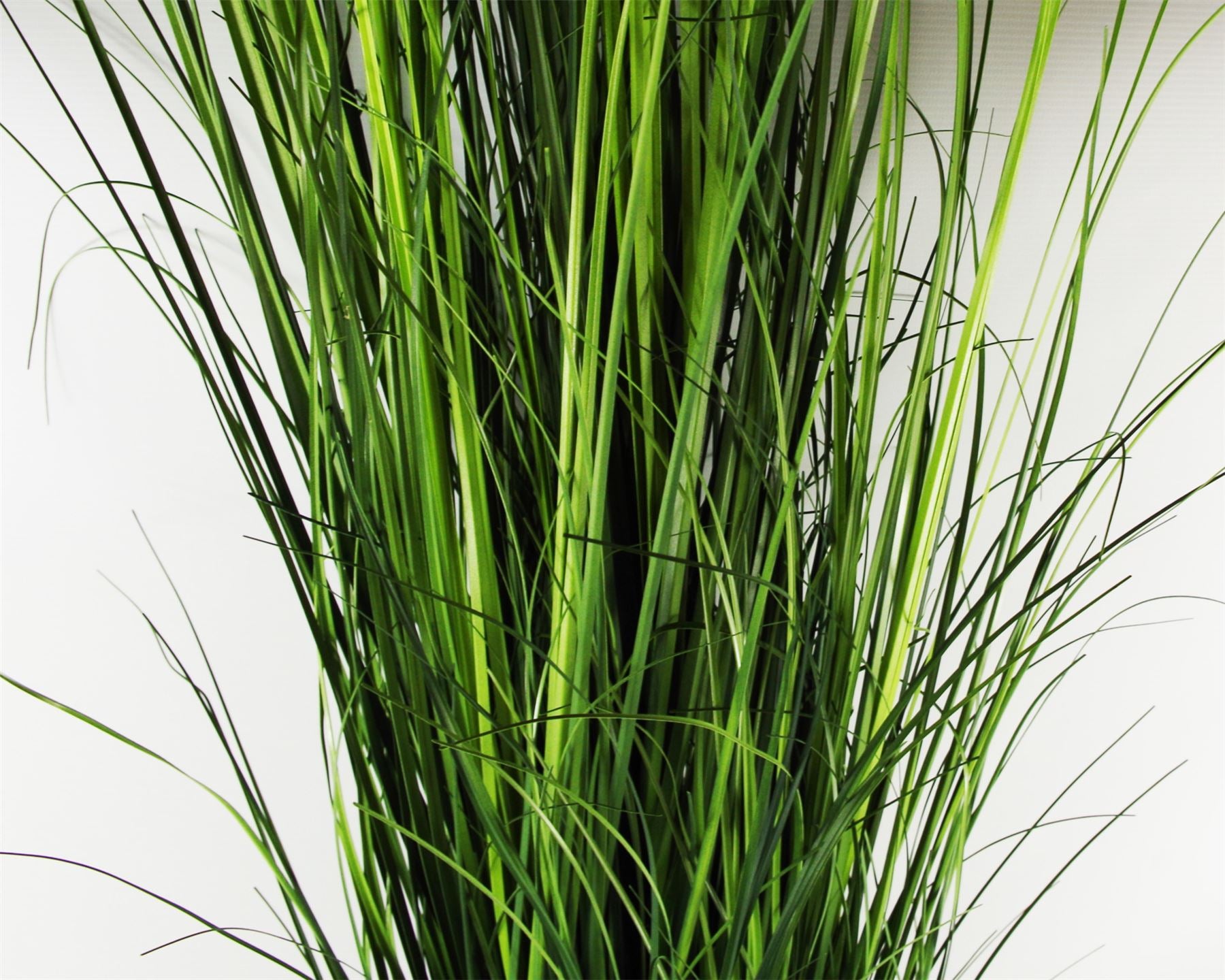 Leaf 130cm Artificial Onion Grass Plant in Plain Plastic Pot