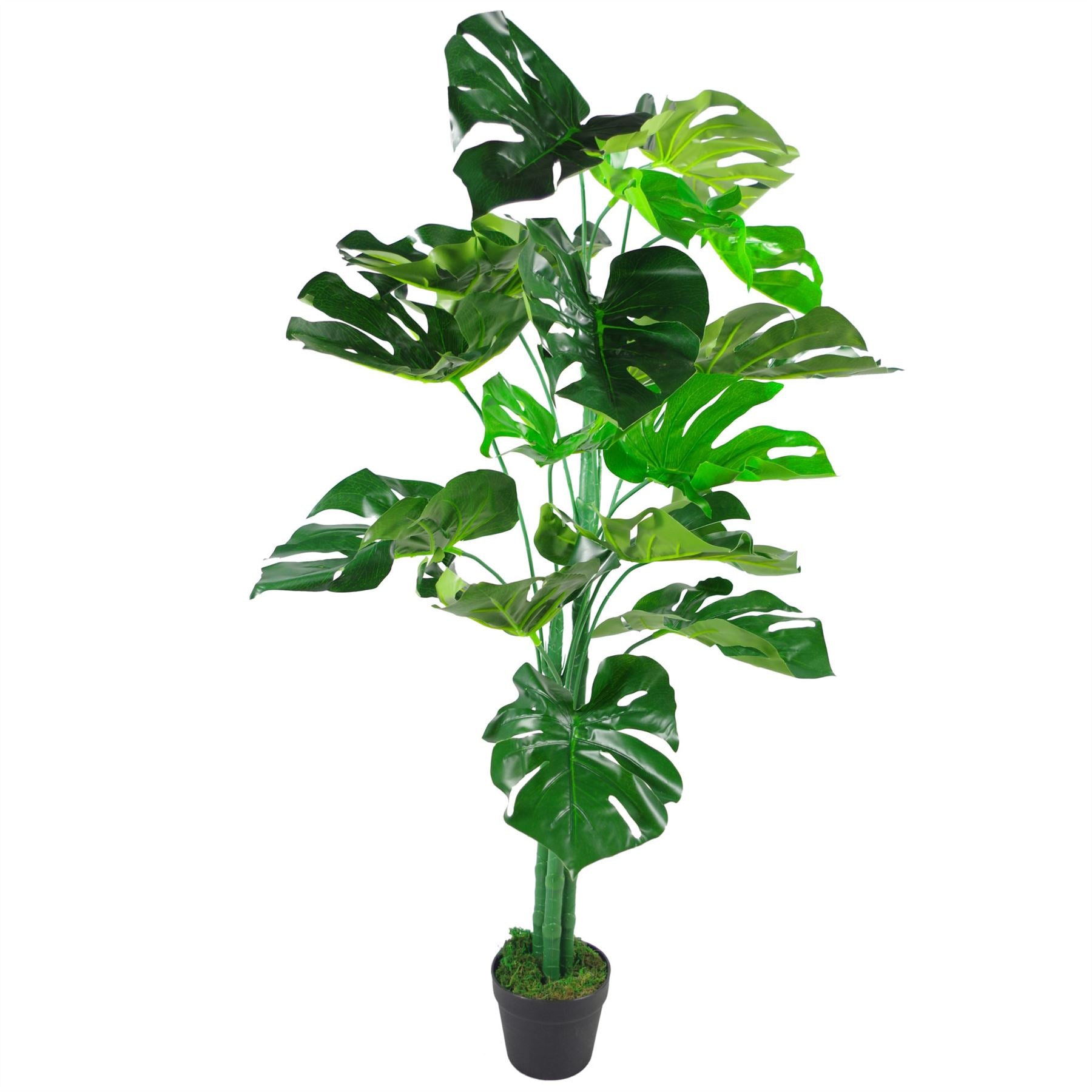 Leaf Artificial Monstera Plant 120cm Ready Potted Faux Houseplant