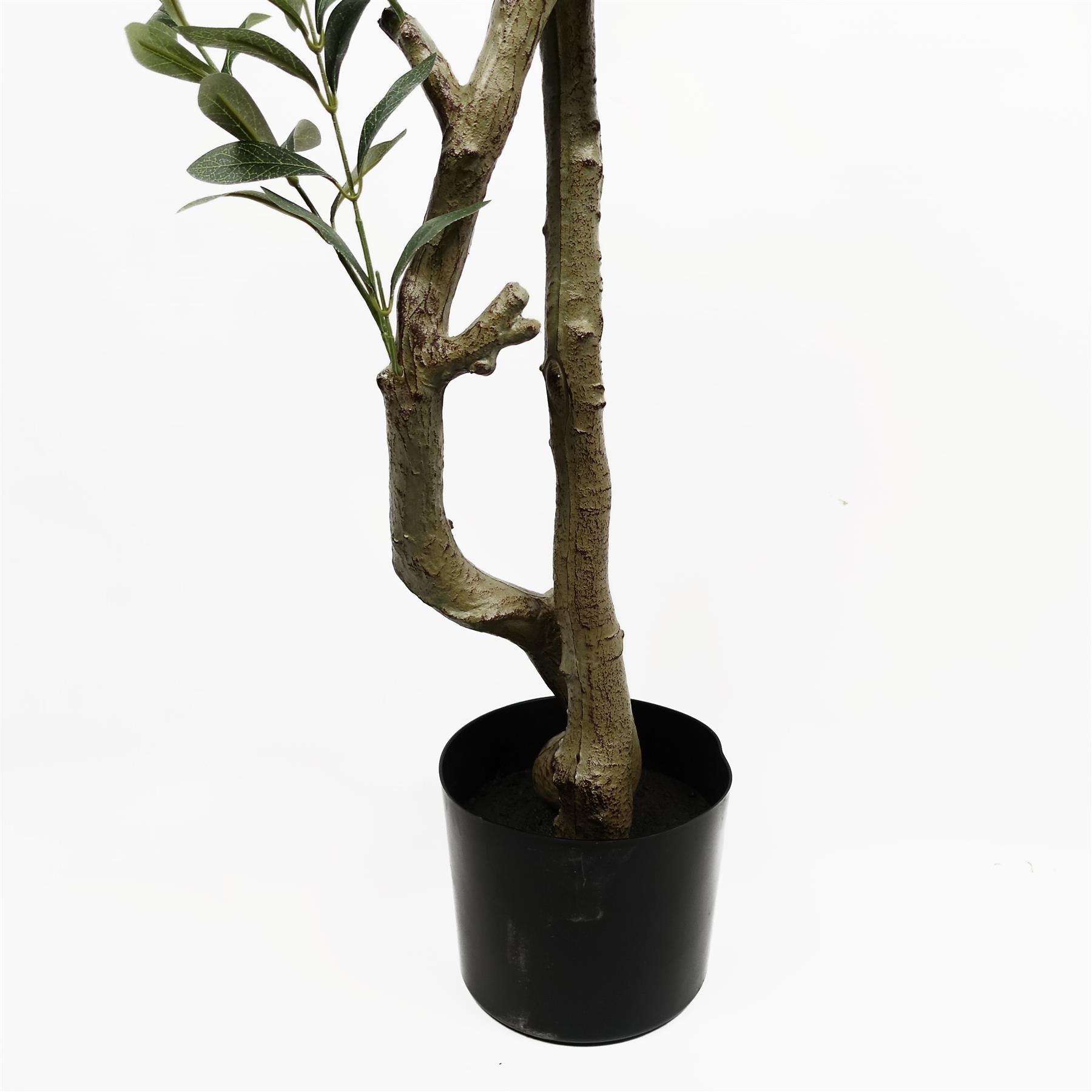 Leaf 160cm Artificial Olive Tree with 1296 Leaves and 72 Olives