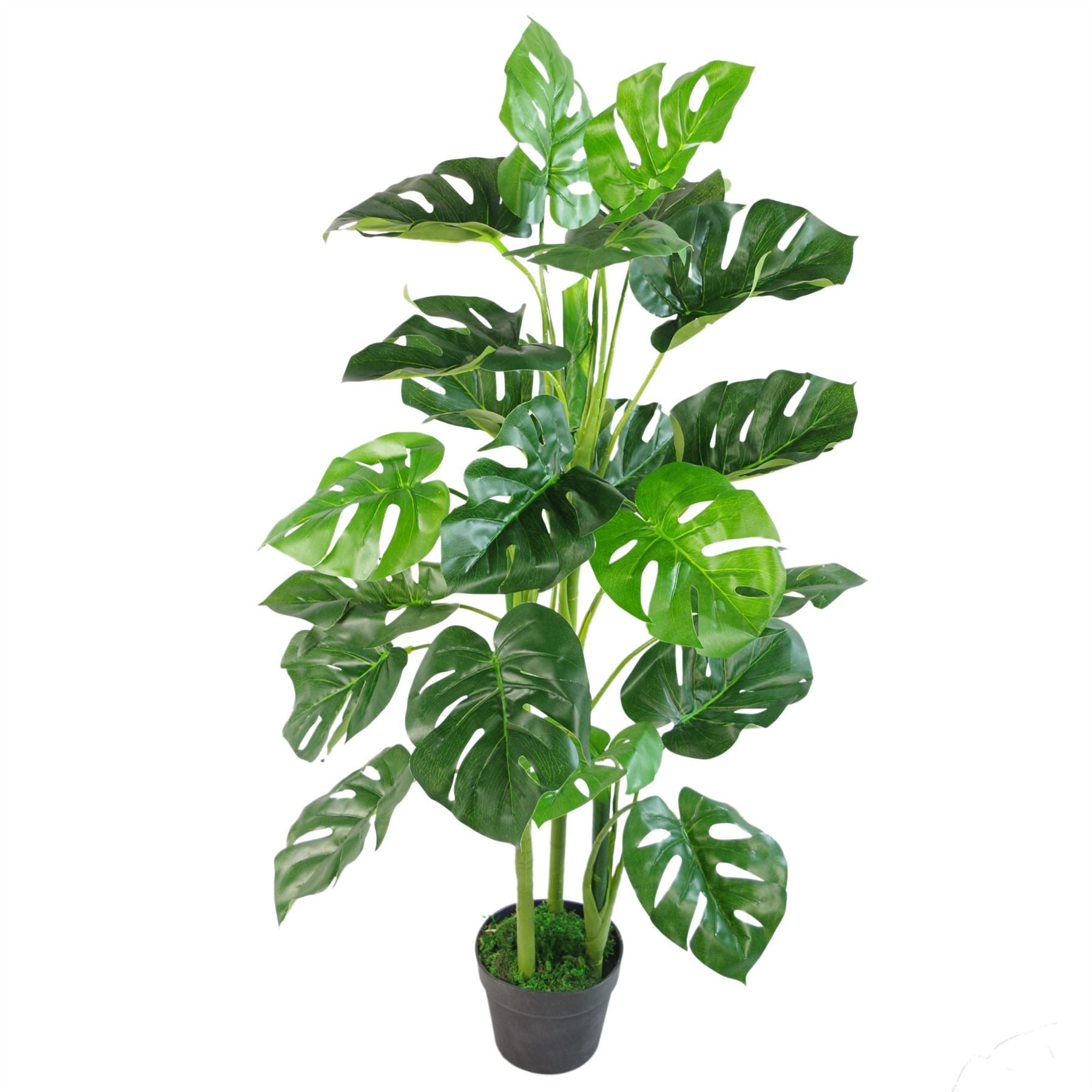 Leaf Artificial Monstera Plant 100cm Realistic Potted Houseplant