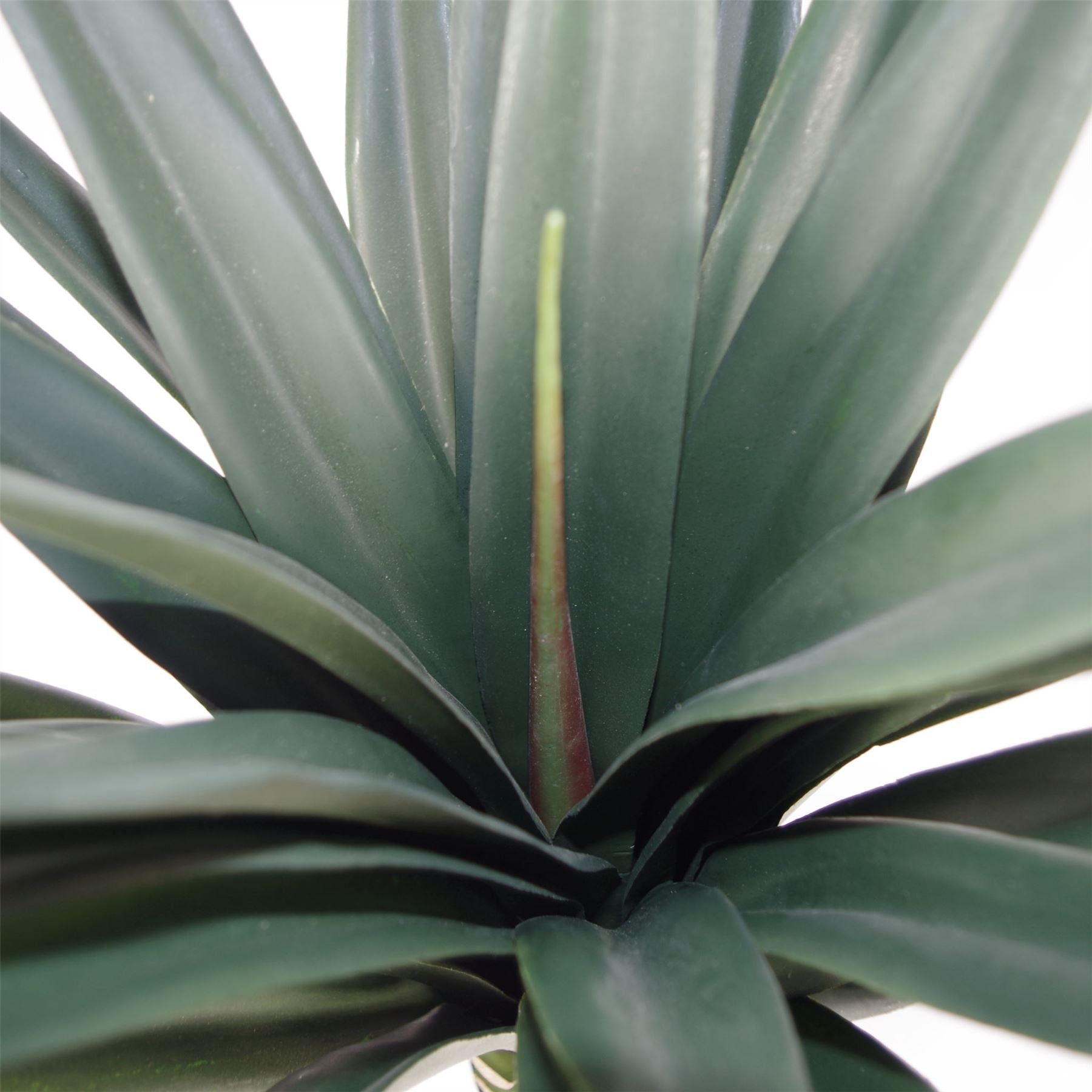 Leaf Design Tropical Artificial Yukka Plant 90cm with Weighted Plastic Pot