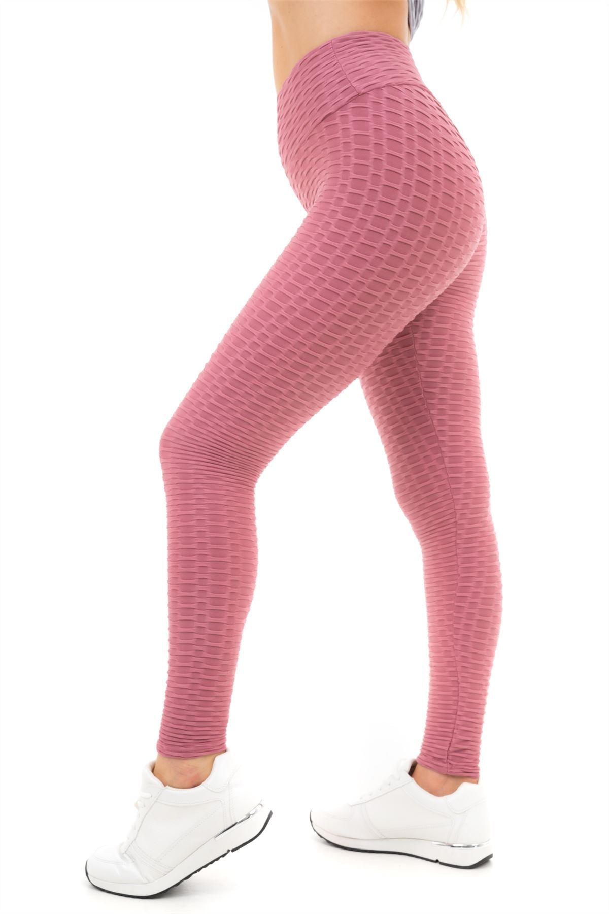 M17 Women's Solid Honeycomb Seamless Sports Leggings