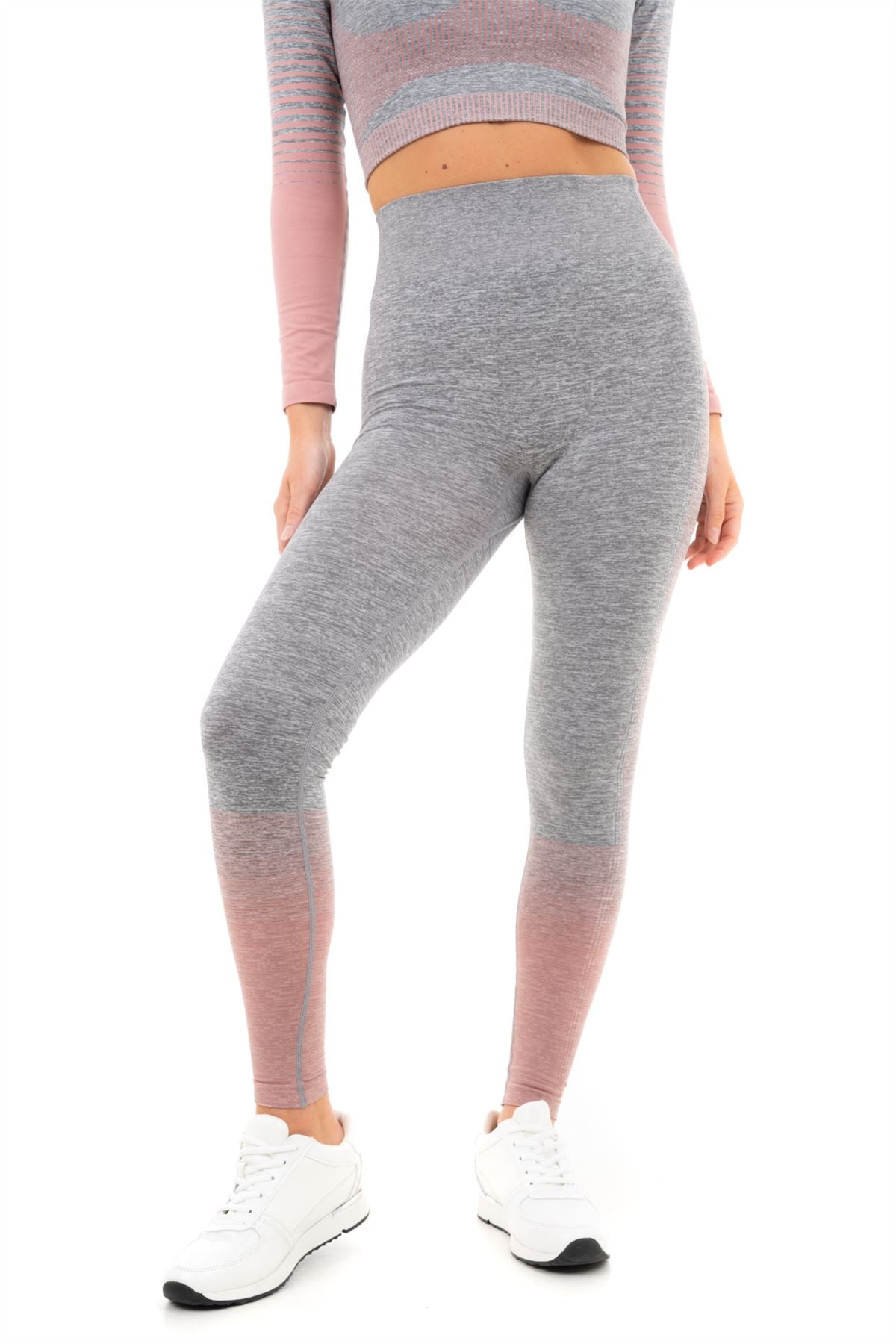 Women's Gradient Stripe Seamless Leggings