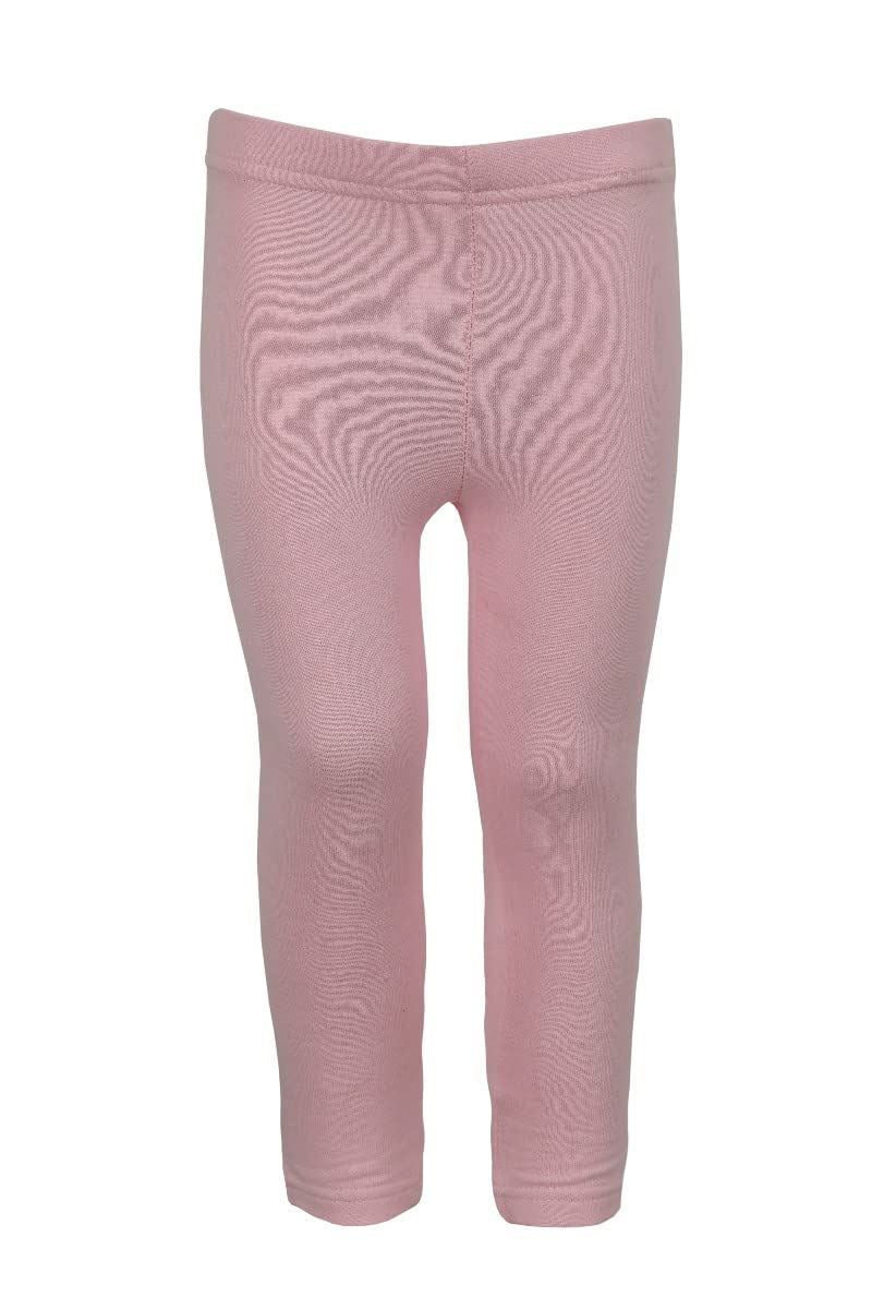 M17 Girls Kids Leggings 5-6 Years, Cotton Elastane, Full Length, Elastic Waistband