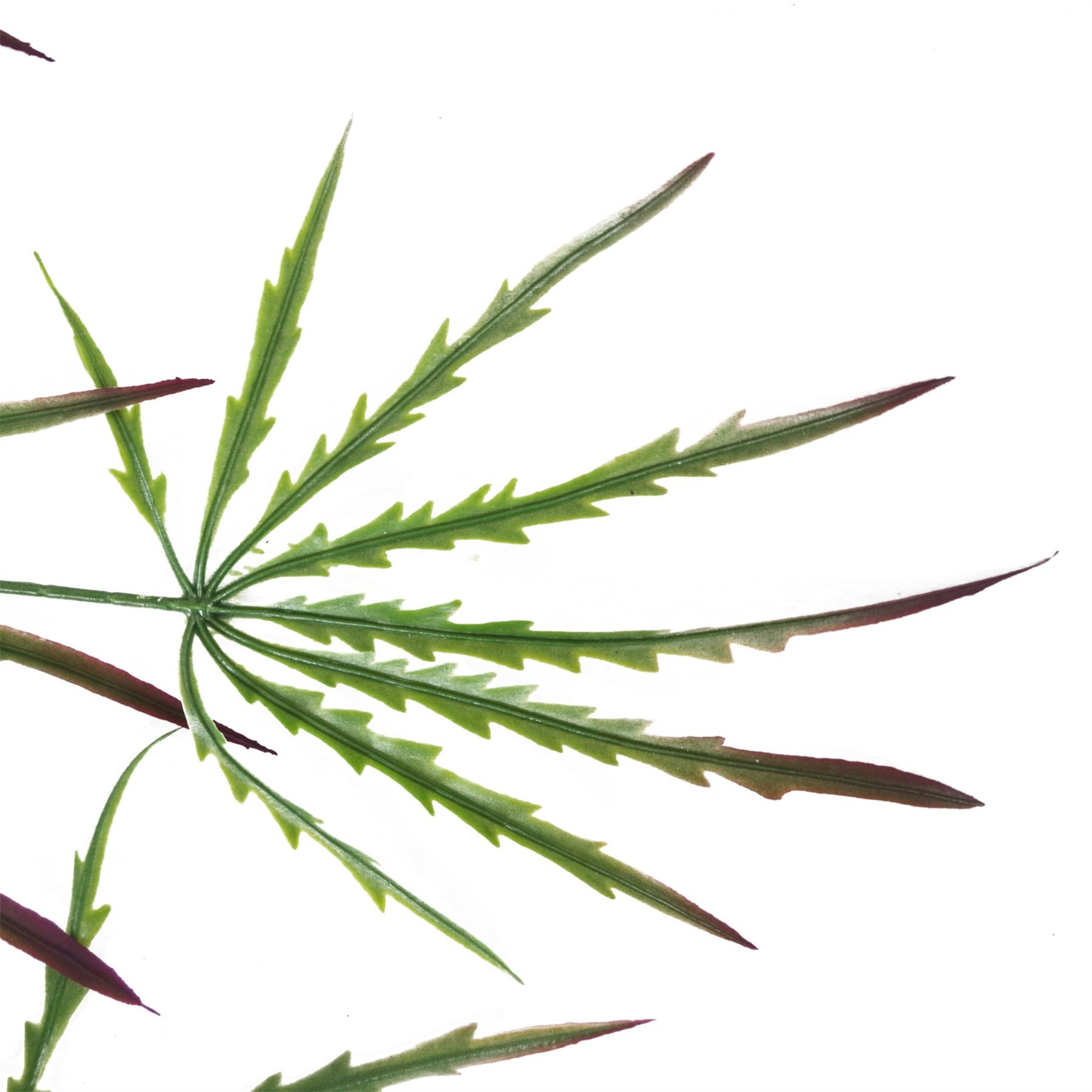 Leaf 100cm Artificial Hanging Acer Plant, 29 Leaves, Wired Vines