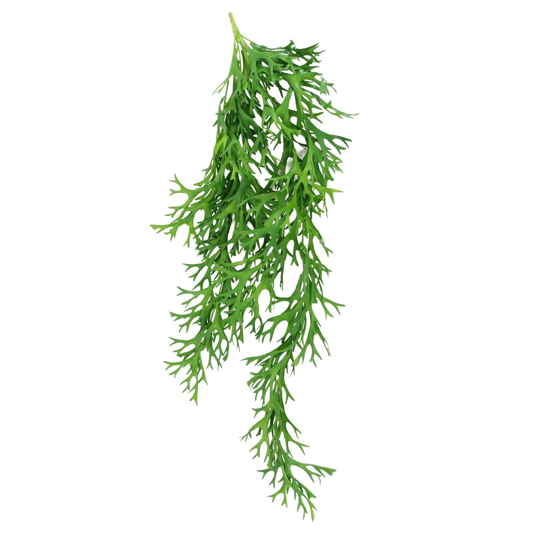 Leaf 80cm Hanging Artificial Staghorn Fern