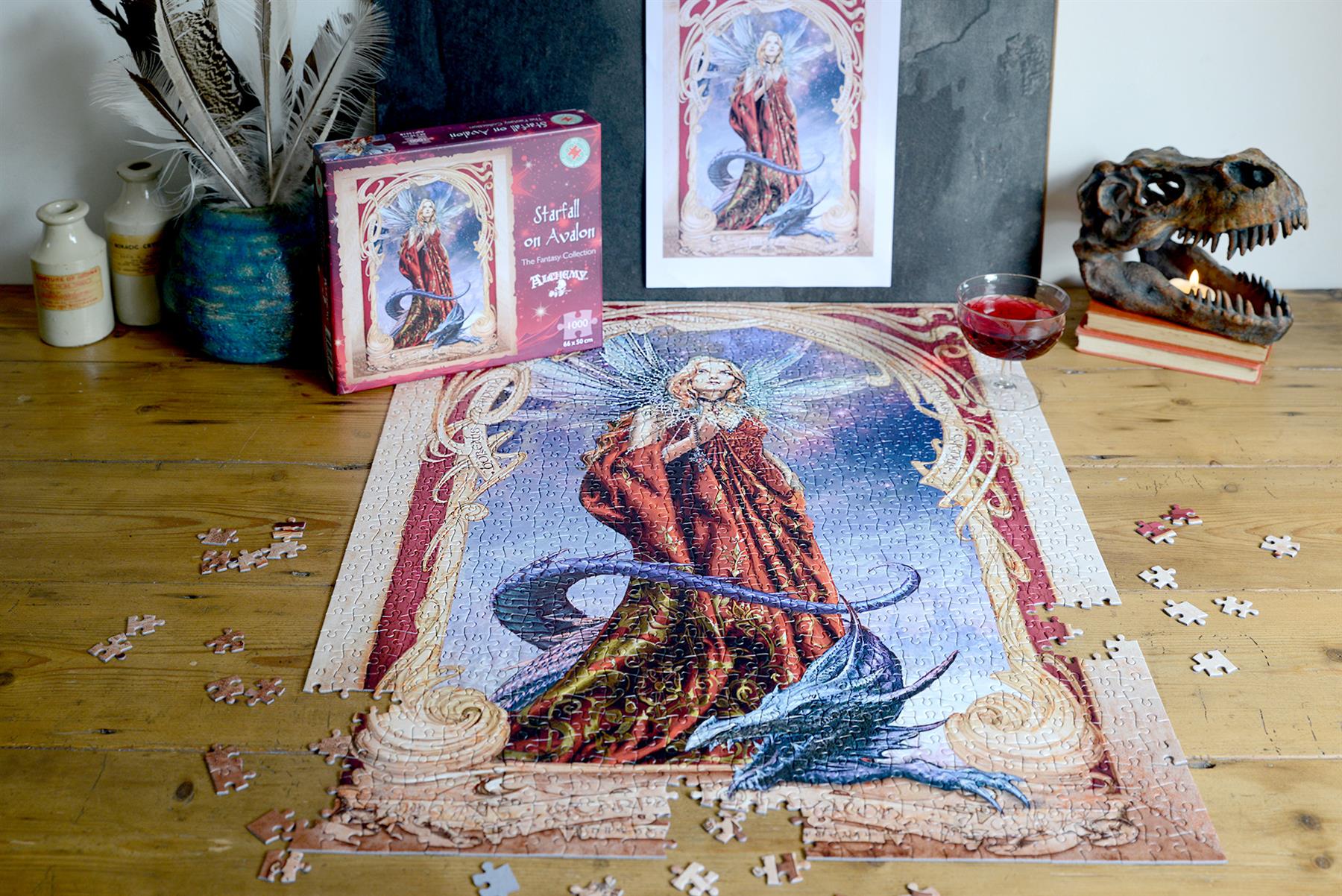 Alchemy Starfall on Avalon 1000 Piece Jigsaw Puzzle