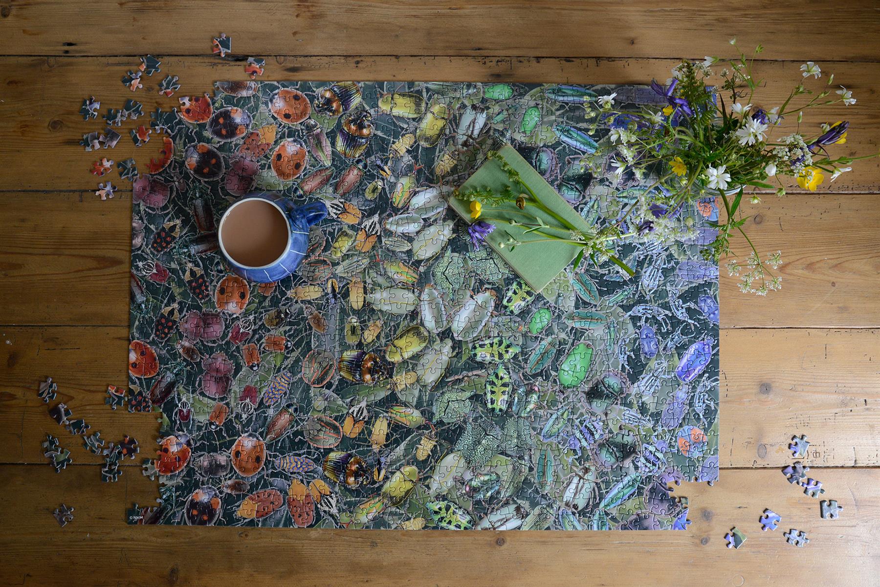 Natural History Museum Beetles 1000-Piece Jigsaw Puzzle