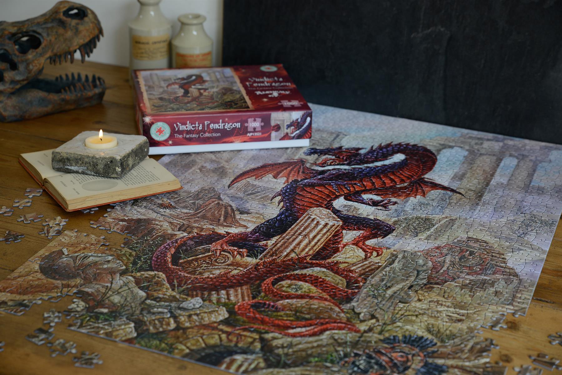 Alchemy Vindicta Pendragon 1000 Piece Dragon Jigsaw Puzzle
