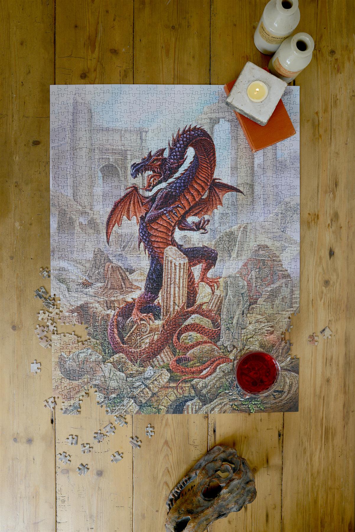 Alchemy Vindicta Pendragon 1000 Piece Dragon Jigsaw Puzzle