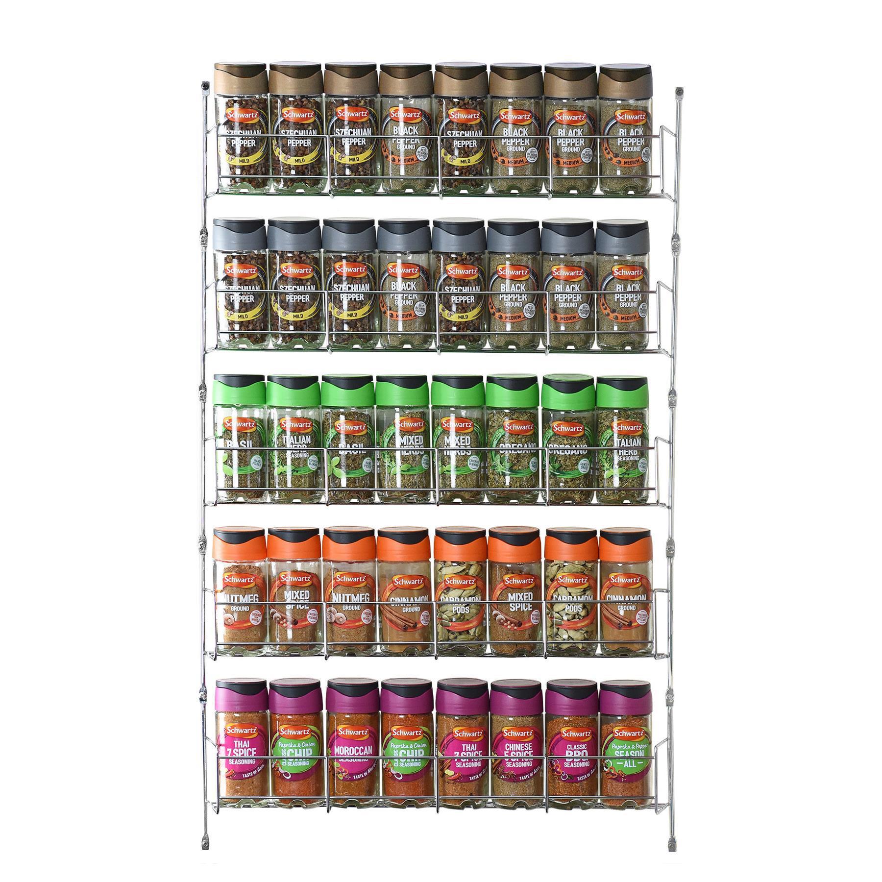Vinsani Herb and Spice Rack for Neat Kitchen Storage