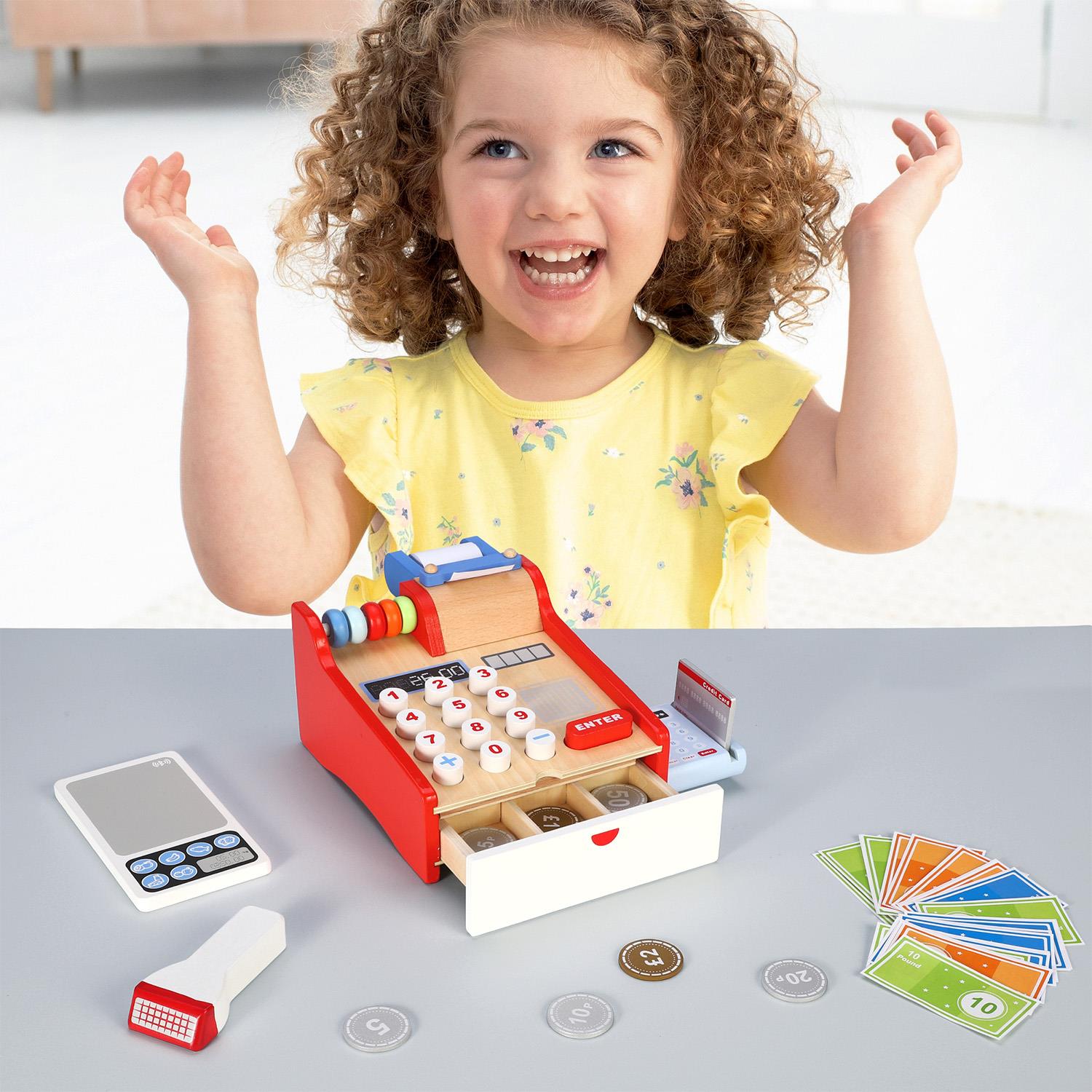 SOKA Kids Cash Register Educational Toy for Imaginative Play