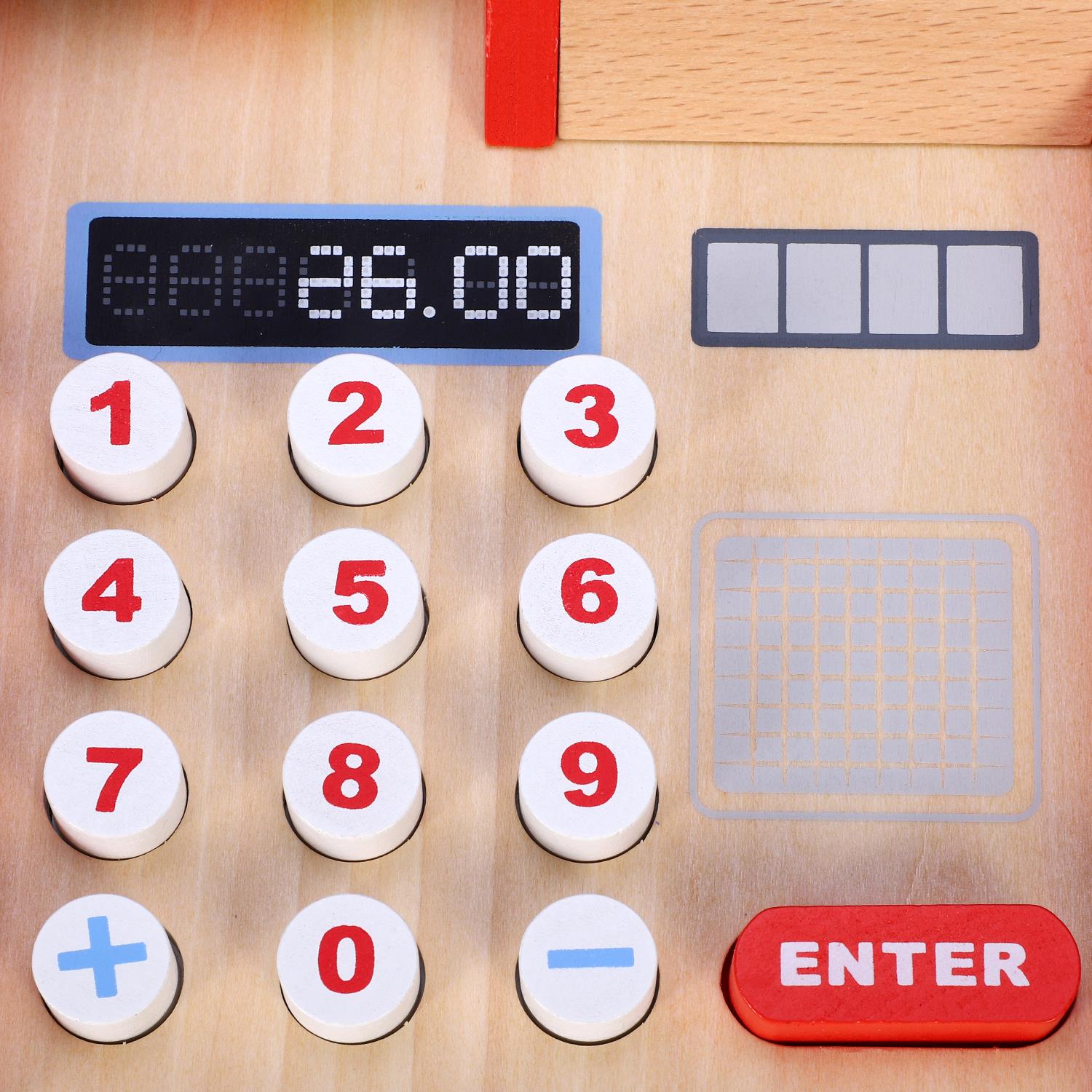 SOKA Kids Cash Register Educational Toy for Imaginative Play