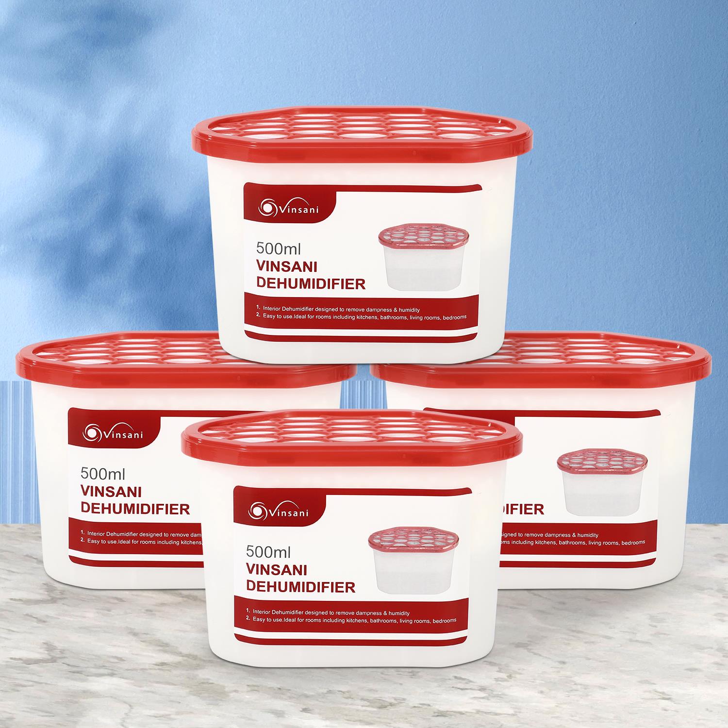 Vinsani 5 Pack Dehumidifier Moisture Absorbers