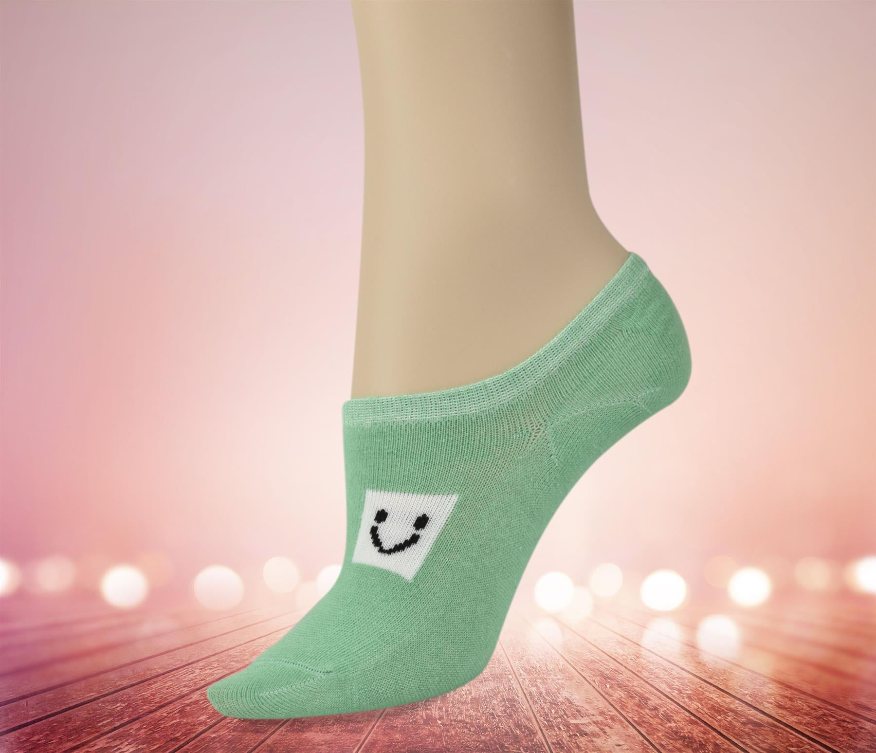 Vinsani Women's Knee High Cotton Socks 5 Pack, One Size
