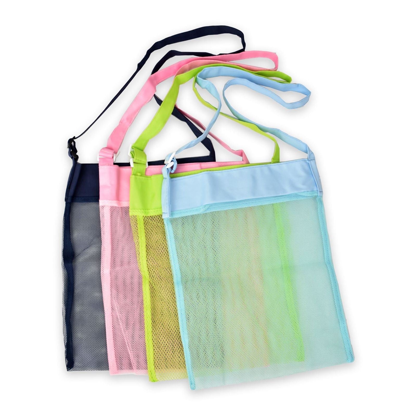 Vinsani Set of 4 Mesh Beach Bags
