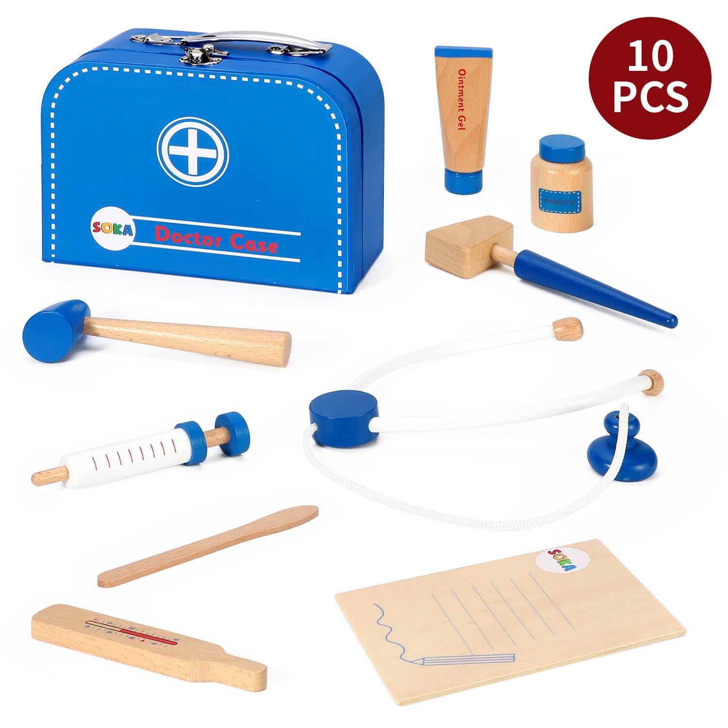 SOKA Play Imagine Learn Doctor Set Learning Toy for Role Play