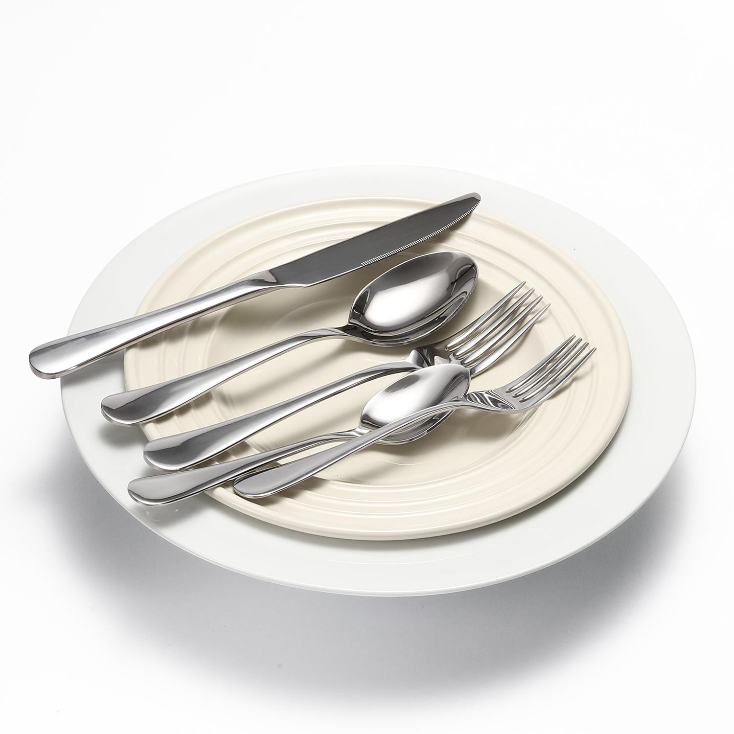 Vinsani 20-Piece Stainless Steel Cutlery Set for 4, Gift Box