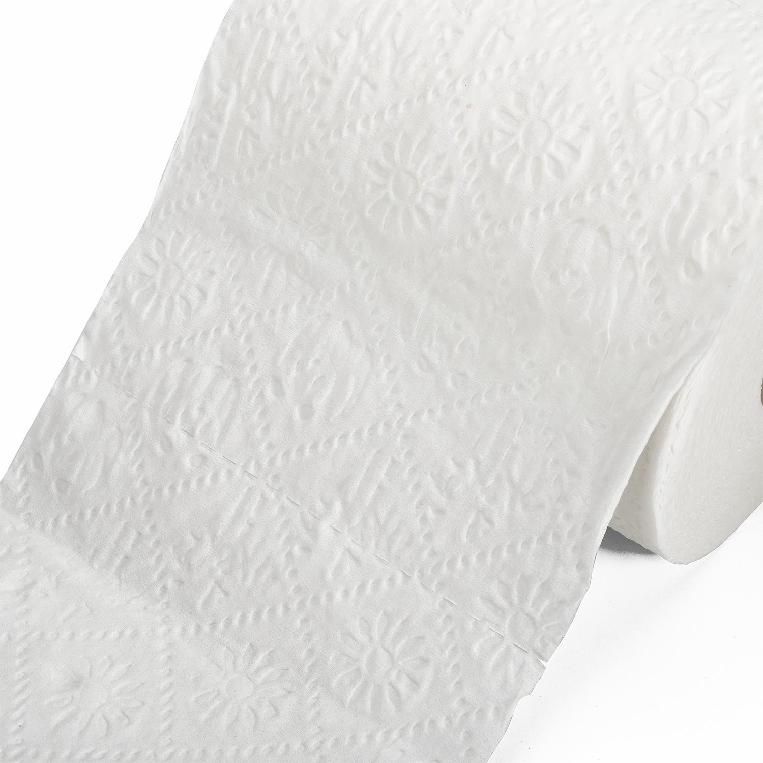 Vinsani Bamboo Toilet Rolls 45 Pack, 3-Ply, 200 Sheets Per Roll, Eco-Friendly