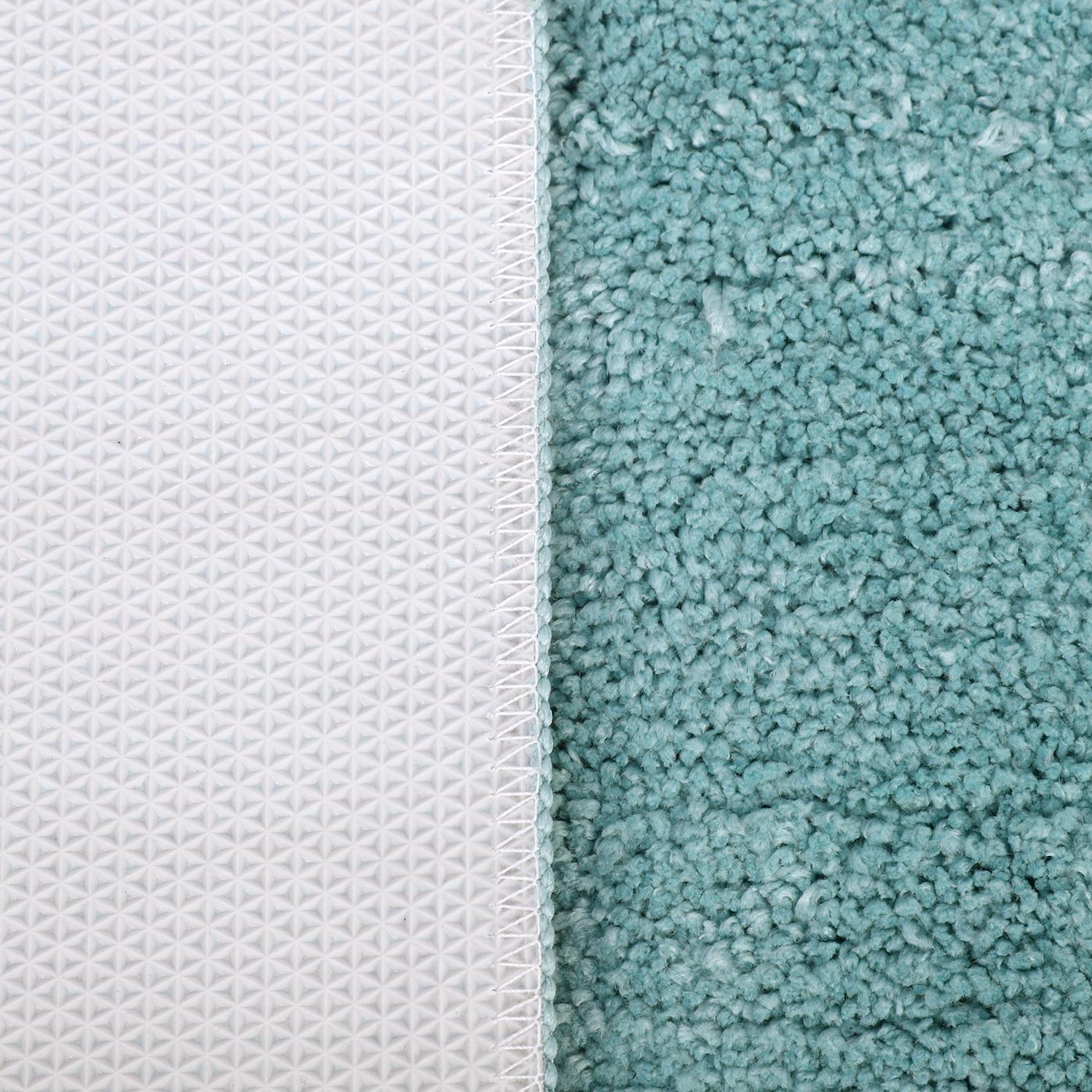 Vinsani Ultra Soft Microfiber Bath Mat 60 x 90 cm Light Blue