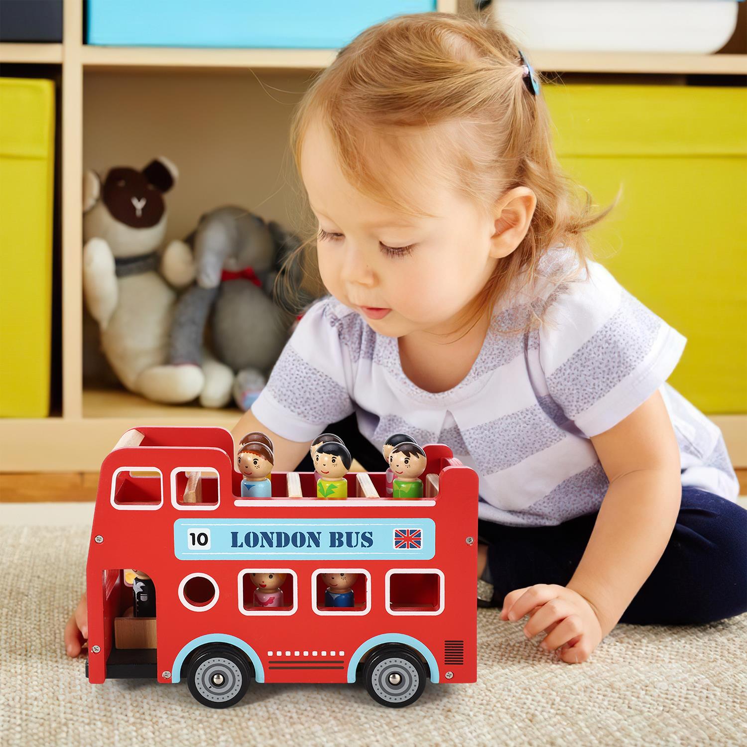 SOKA Play Imagine Learn Double-Decker London Bus Set