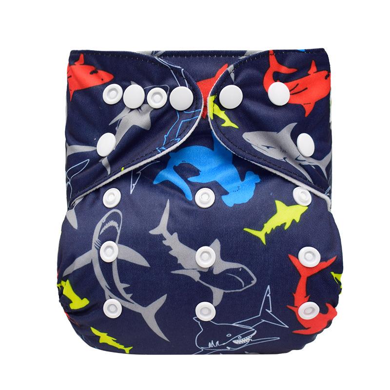 Reusable Baby Cloth Nappies With Insert - Choice of 11 Designs