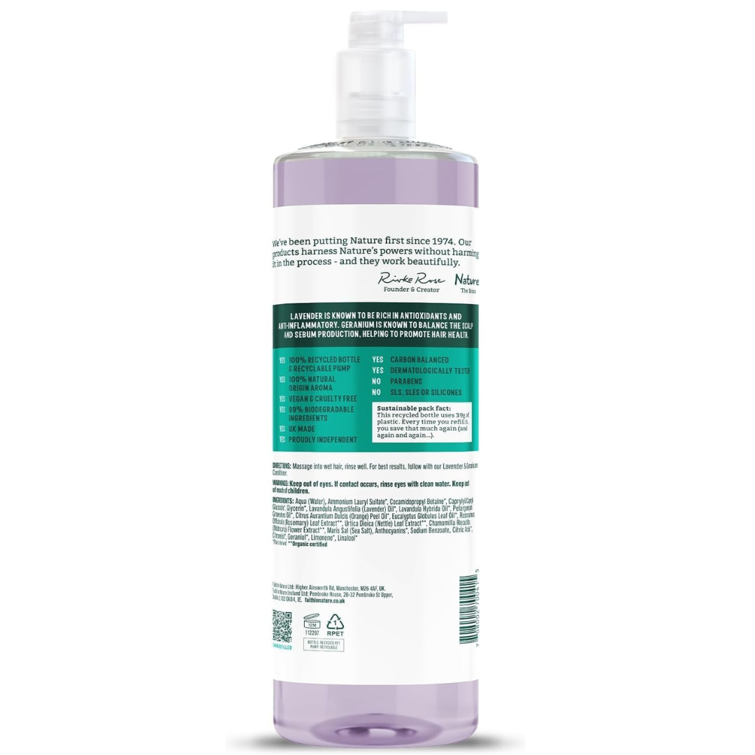 Faith In Nature Lavender & Geranium Shampoo – 1L