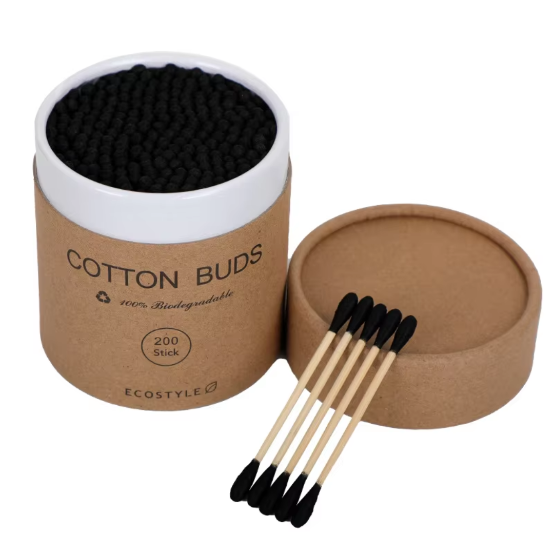 Re:gn Colourful Bamboo Cotton Buds - 200 Pack