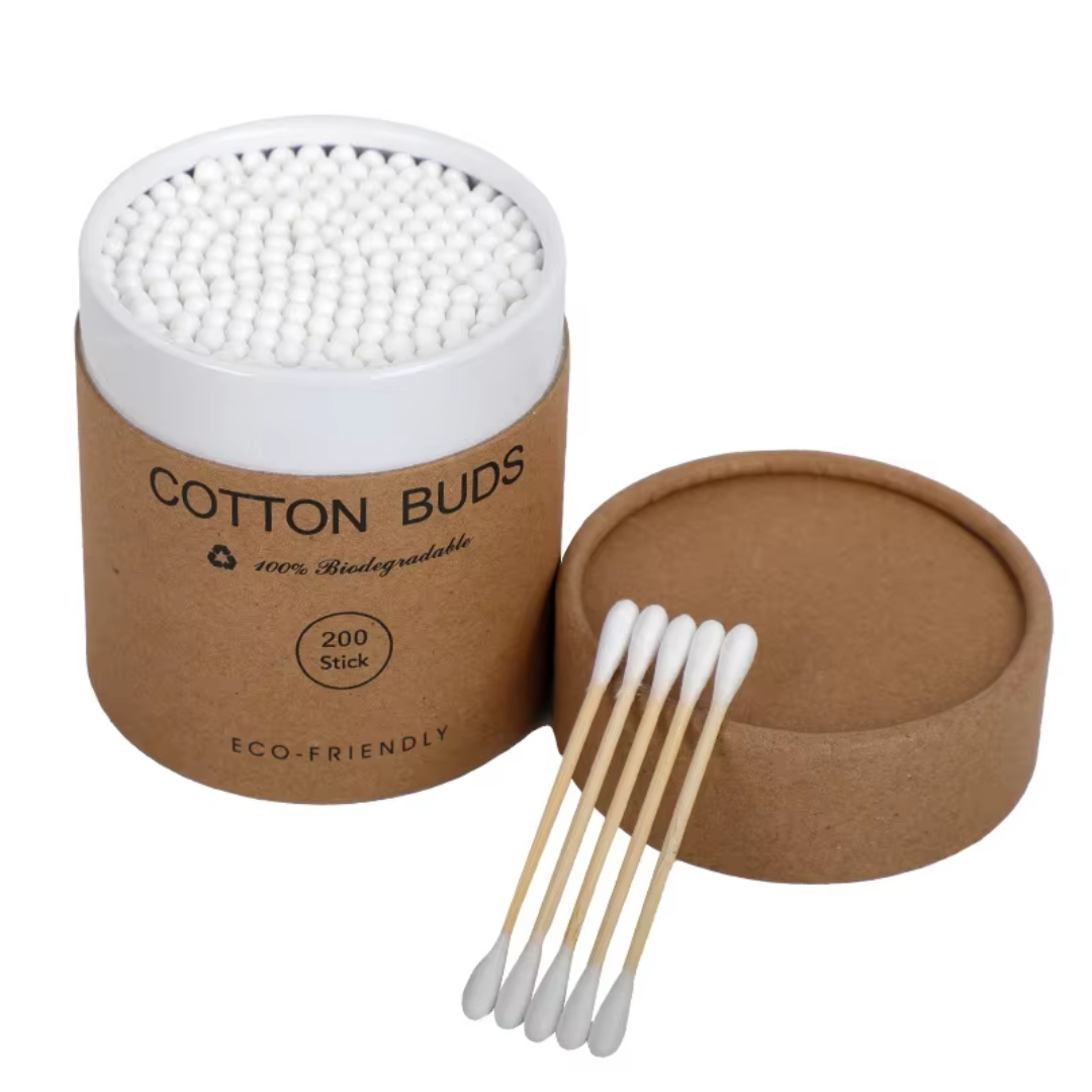 Re:gn Colourful Bamboo Cotton Buds - 200 Pack