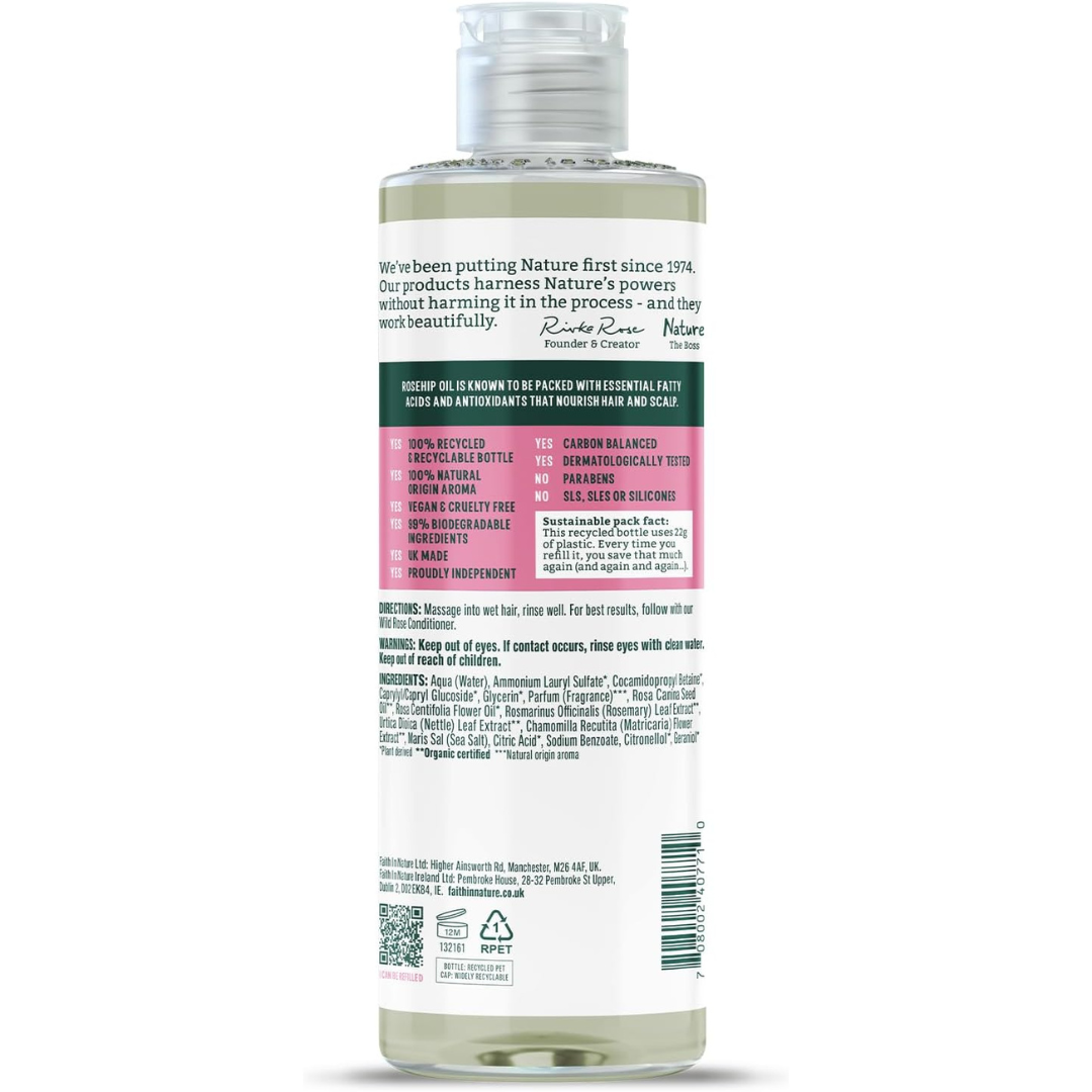 Faith In Nature Wild Rose Shampoo – 400ml