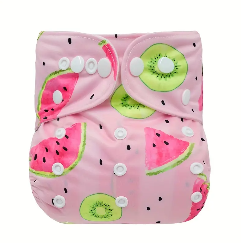 Reusable Baby Cloth Nappies With Insert - Choice of 11 Designs