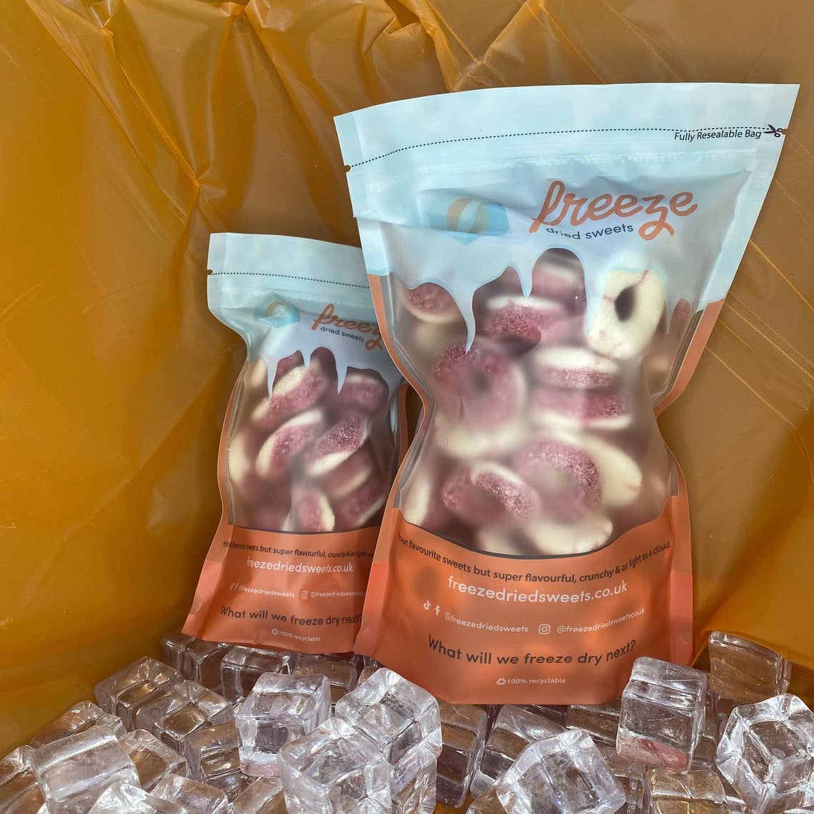 Watermelon Rings - Freeze Dried Sweets