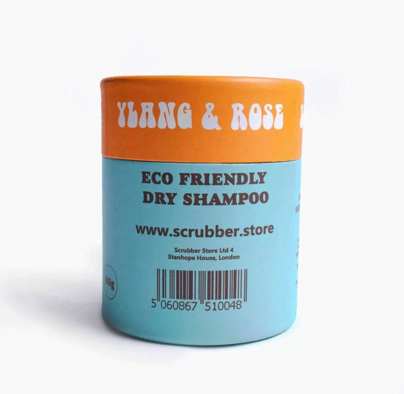 Ylang & Rose Eco Friendly Dry Shampoo - Instant Freshness, Gorgeous Scent