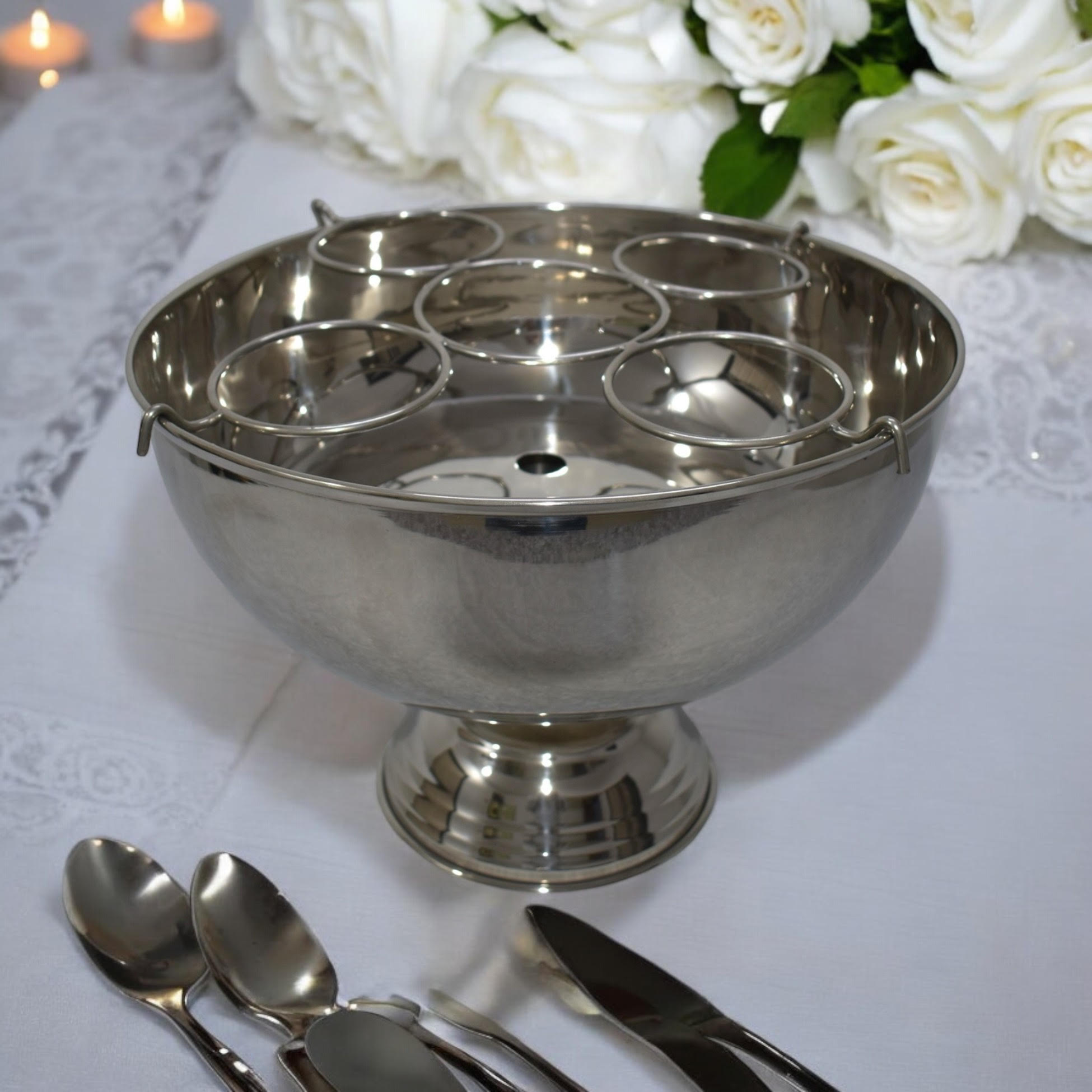 MSL 40cm Nickel-Plated Champagne Bucket